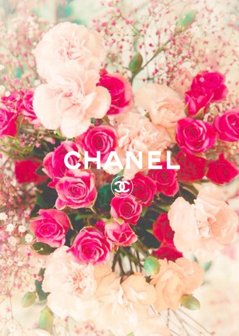 pink chanel iphone wallpaper