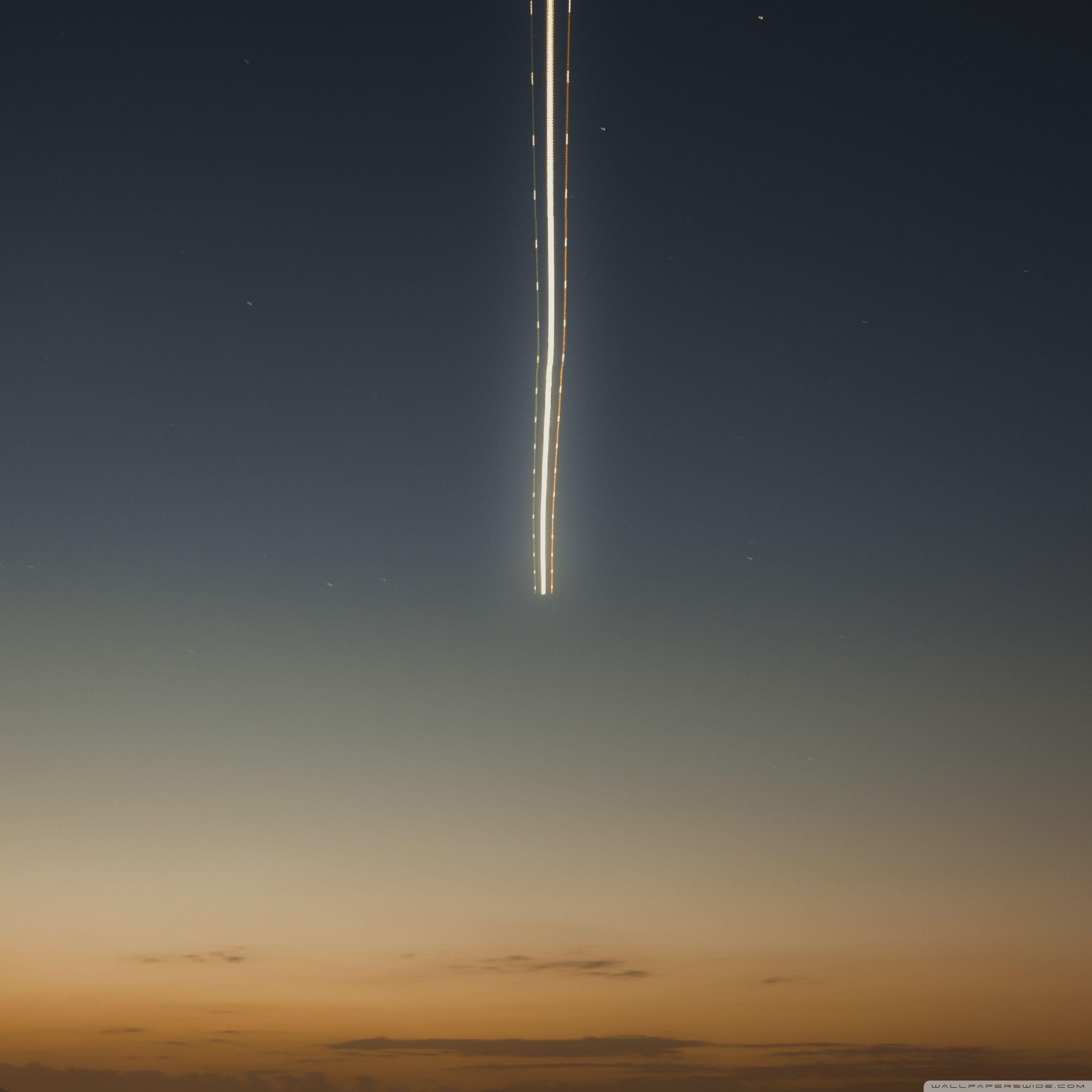 2560x2560 Airplane in the Sky ❤ 4K HD Desktop Wallpaper for 4K Ultra HD TV