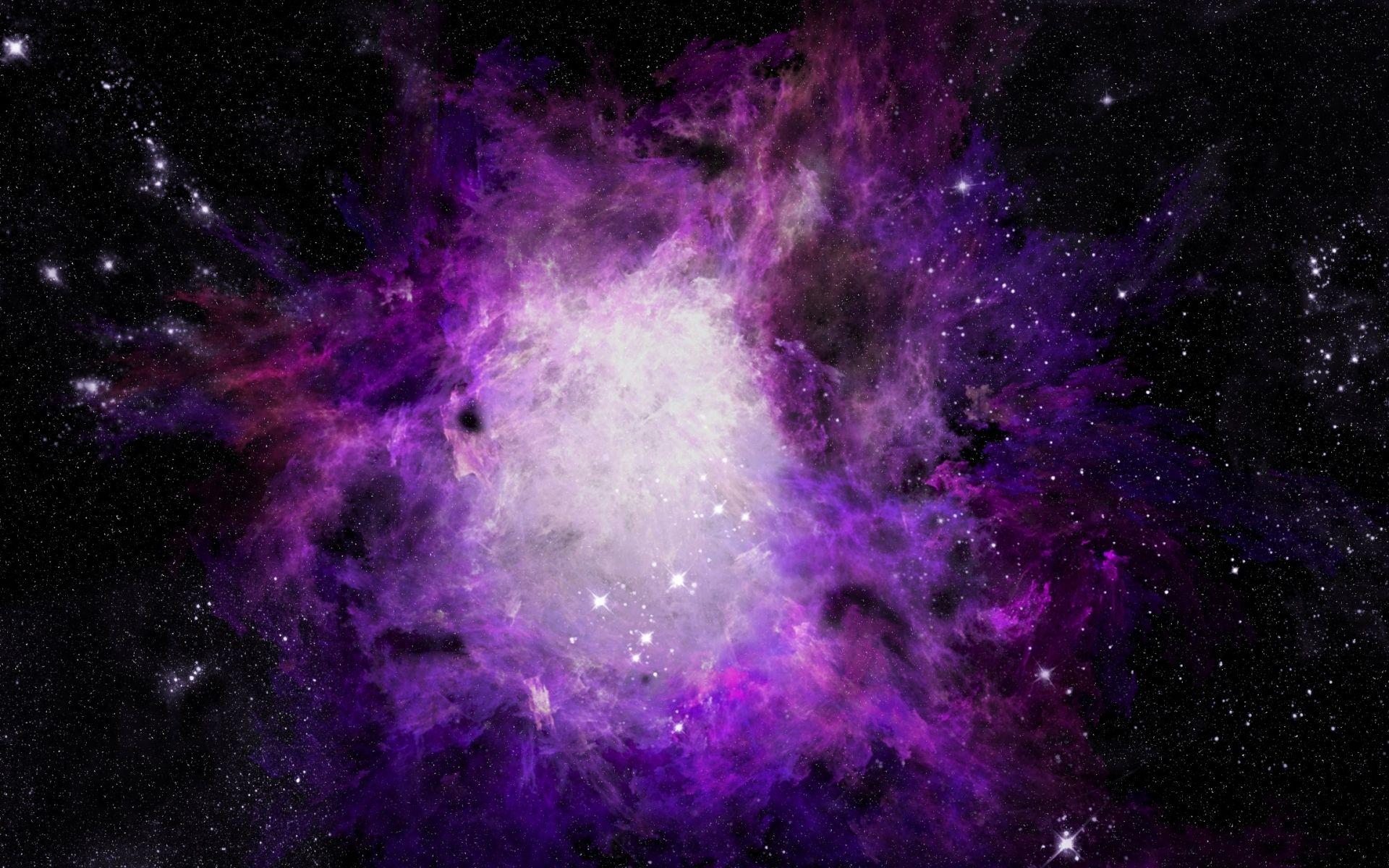1920x1200 Hình nền Thiên hà Tím tuyệt vời.  Kho ảnh màu tím tuyệt vời của Galaxy