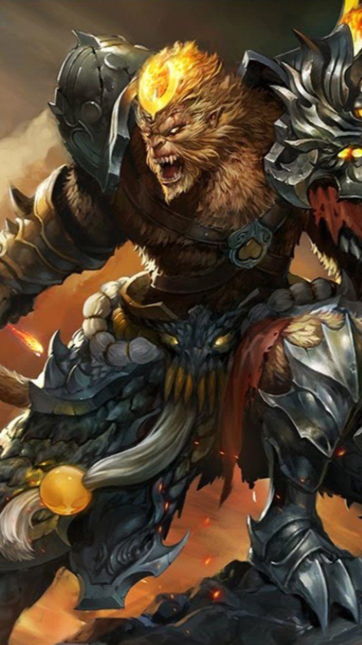 728x1295 Sun Bonus Heroes Fighter of Skins.  Vua khỉ, Hình nền huyền thoại di động, Chiến binh anh hùng https://wallpaperaccess.com/full/4398757.jpg