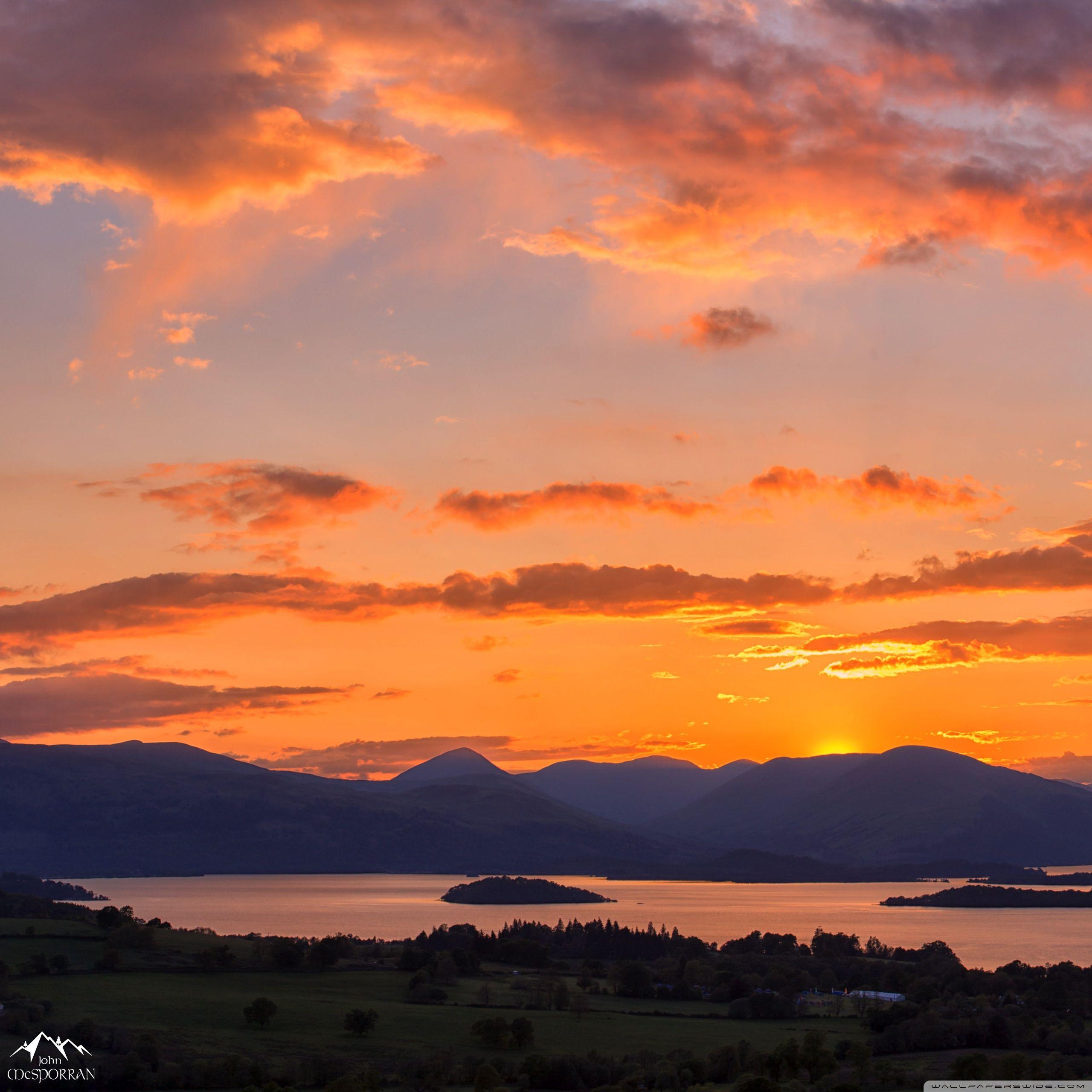 2560x2560 Amazing Sunset Sky ❤ 4K HD Desktop Wallpaper for 4K Ultra HD TV