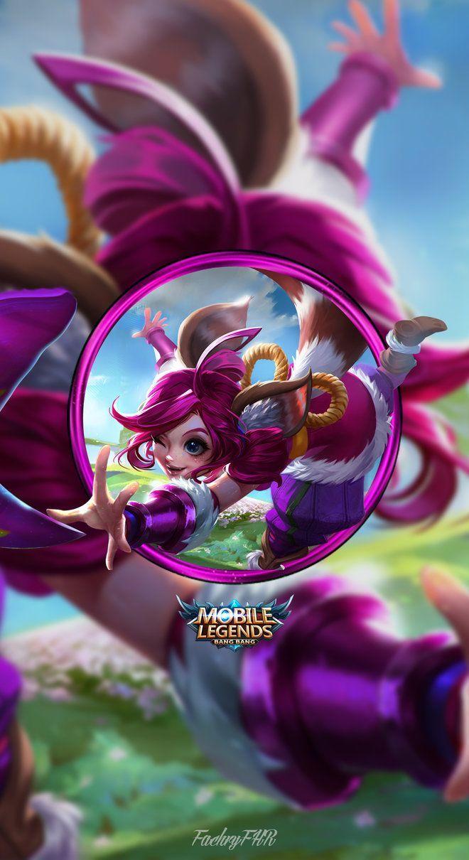 660x1210 Wallpaper Phone Nana Feline Wizard by FachriFHR. Mobile legend wallpaper, Mobile wallpaper android, Phone wallpaper