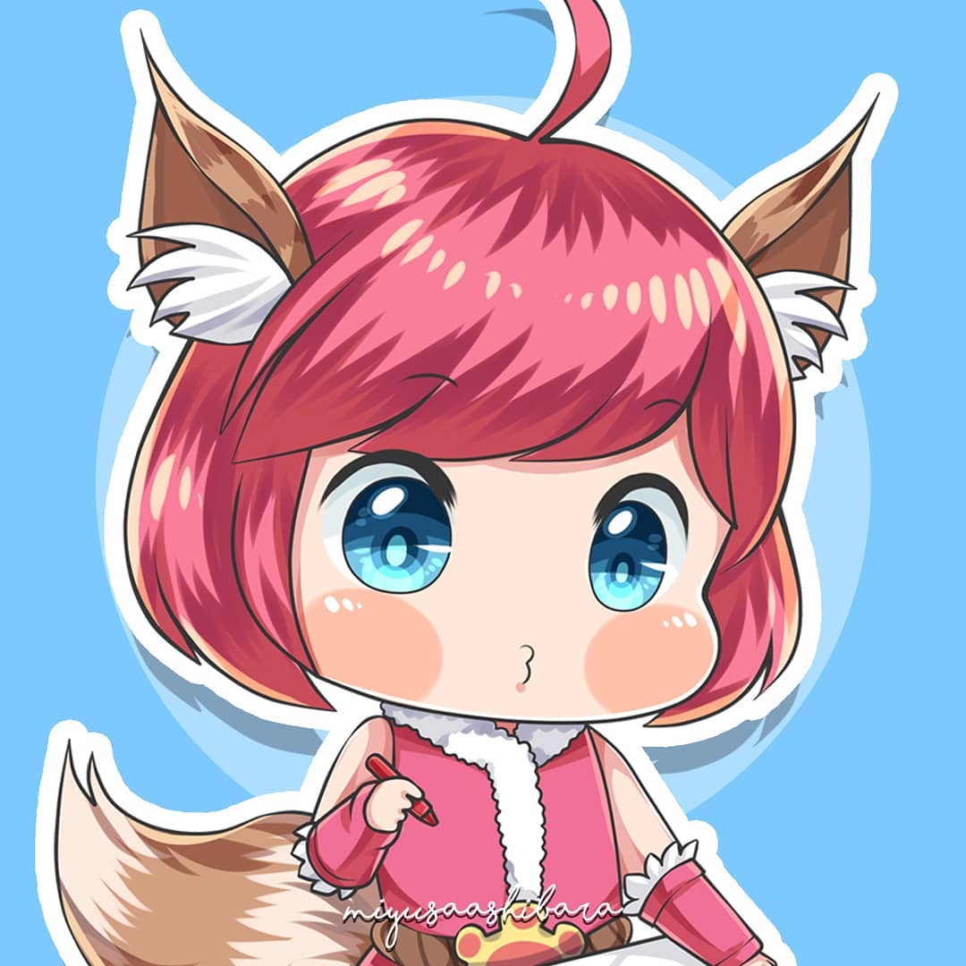 1080x1080 Hero Chibi Mobile Legend yang Menggemaskan oleh Miyusa Ashibara Part III