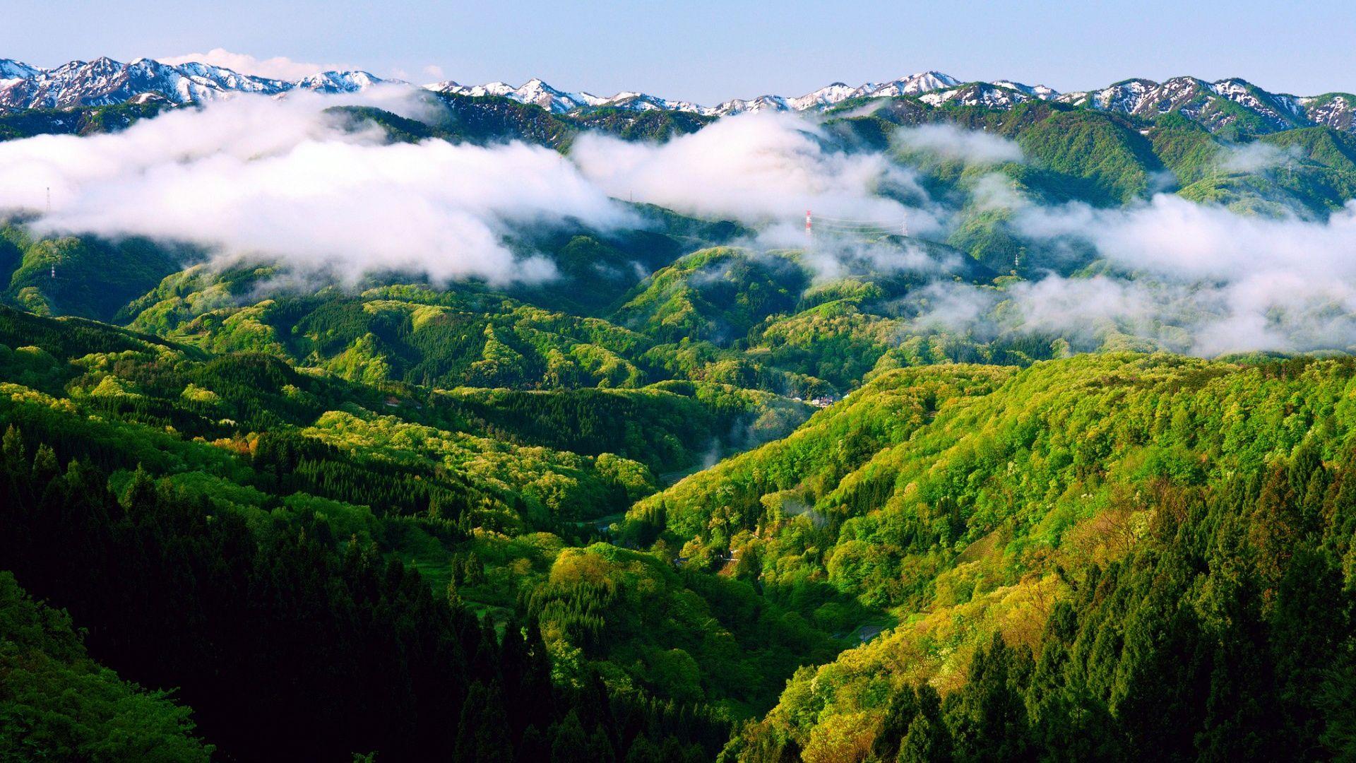 1920x1080 Desktop X Green Mountains On HD Mountain Wallpaper Free Download