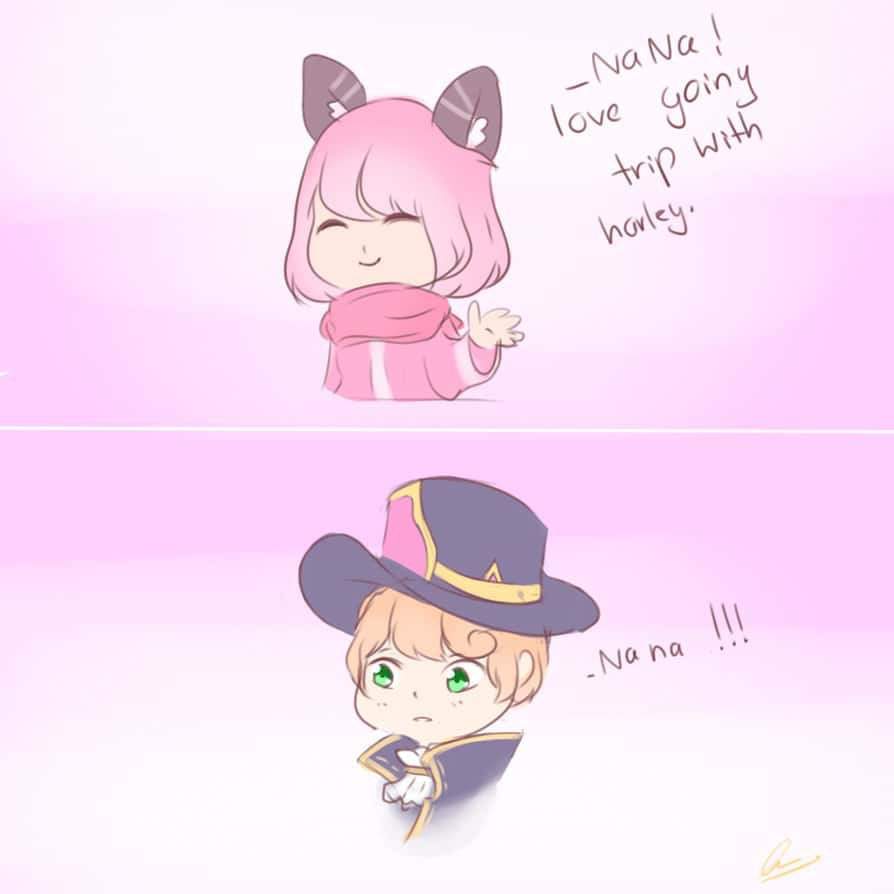 894x894 Harley and nana (ml ship). Mobile Legends Amino Amino