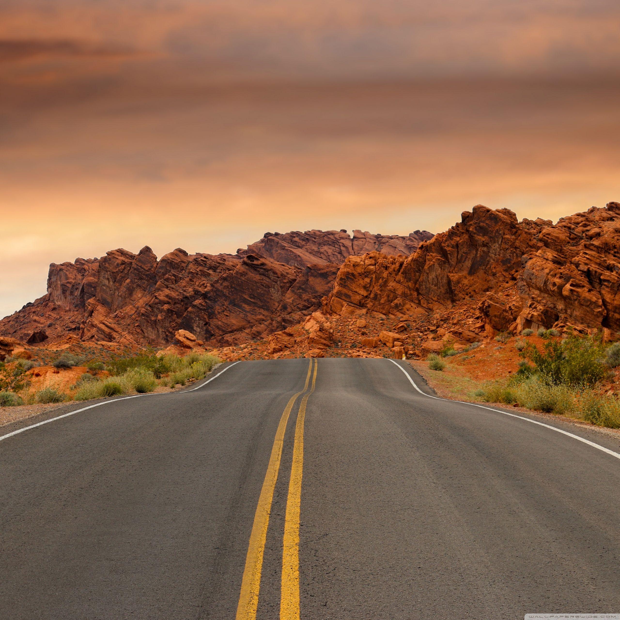 2560x2560 Road to Las Vegas ❤ 4K HD Desktop Wallpaper for 4K Ultra HD TV