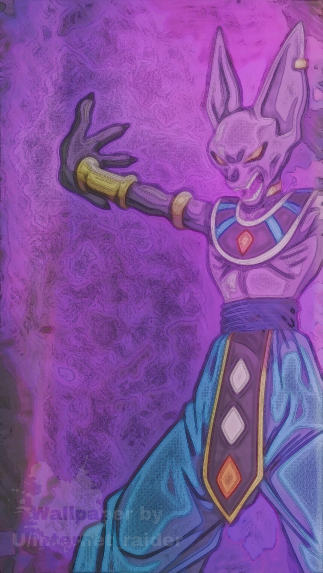 1080x1917 The lord beerus in wallpaper form: Dragonballsuper