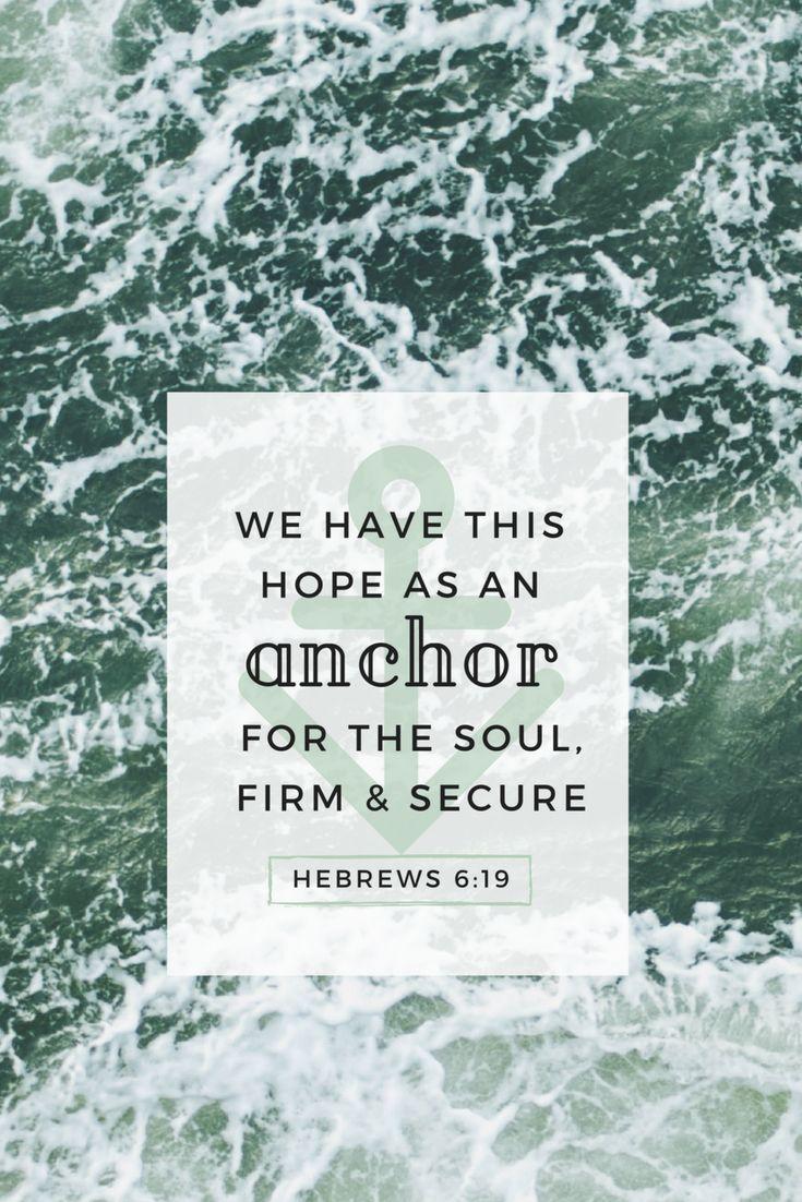 735x1102 Bible Verse Wallpaper iPhone Anchor HD Wallpaper