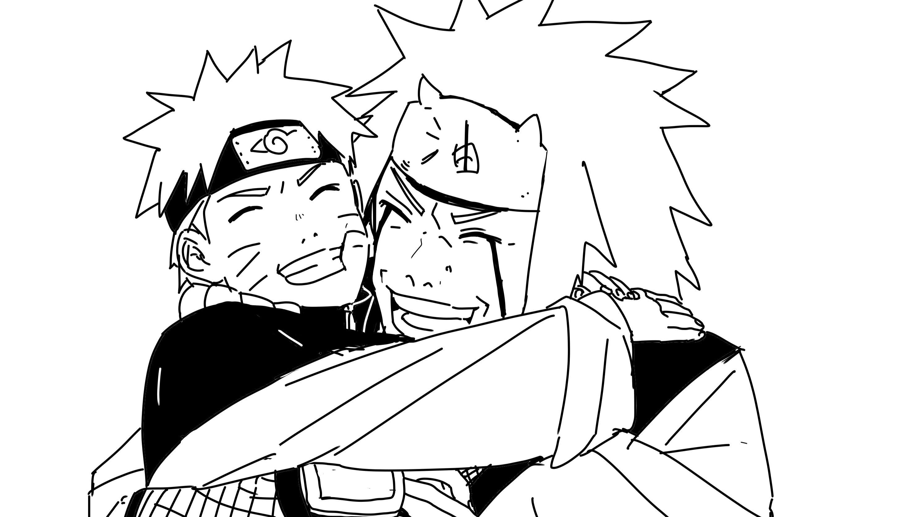 2974x1673 Anime Naruto Jiraiya Naruto Uzumaki HD Wallpaper Background Image