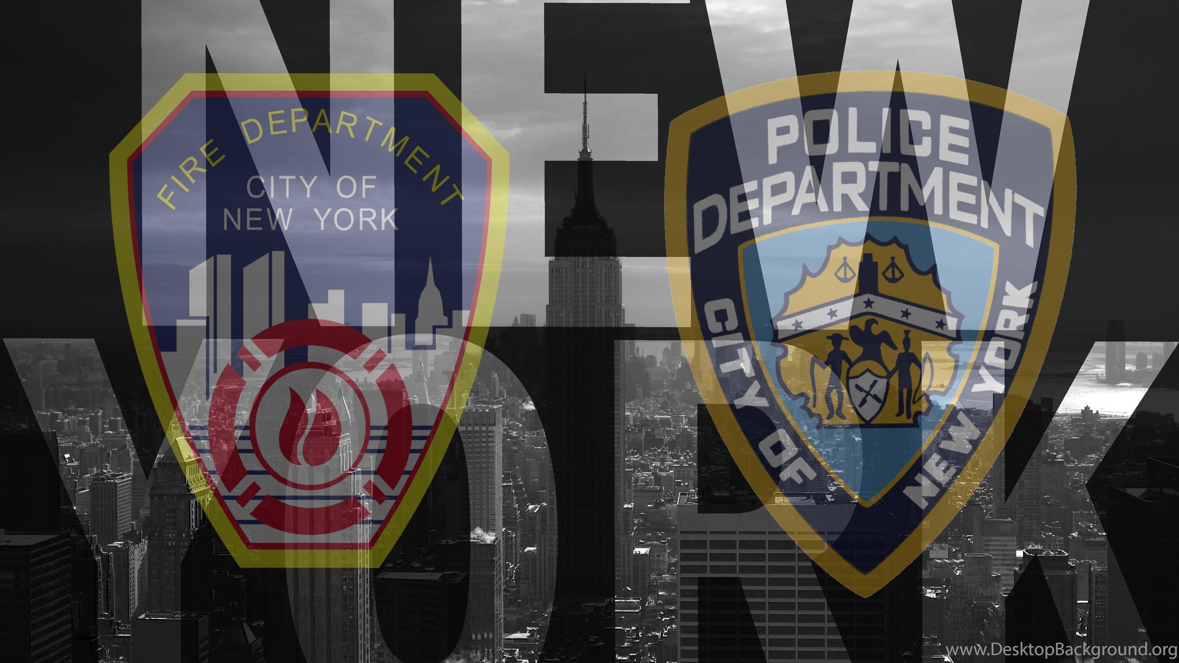 3840x2160 NEW YORK NYPD FDNY Wallpaper Desktop Background