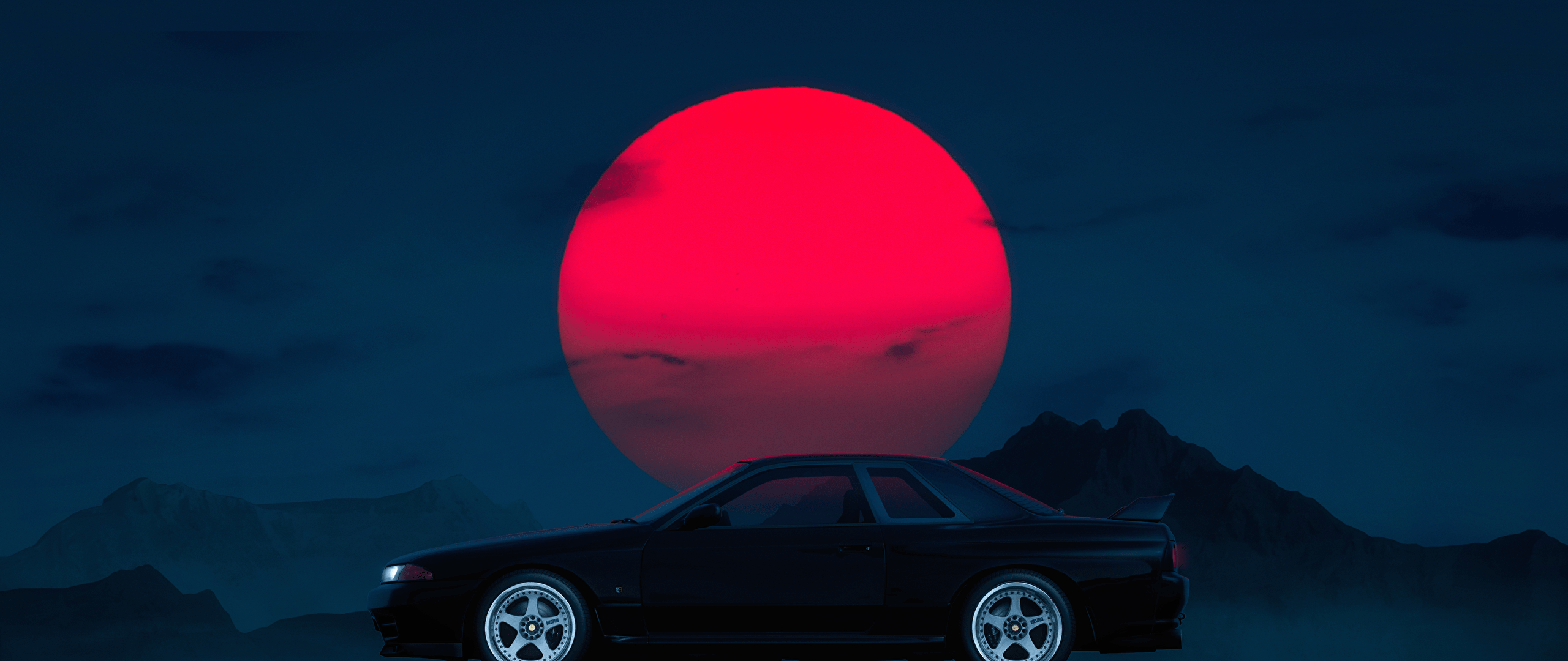 2560x1080 Nissan GTR R32 Wallpaper