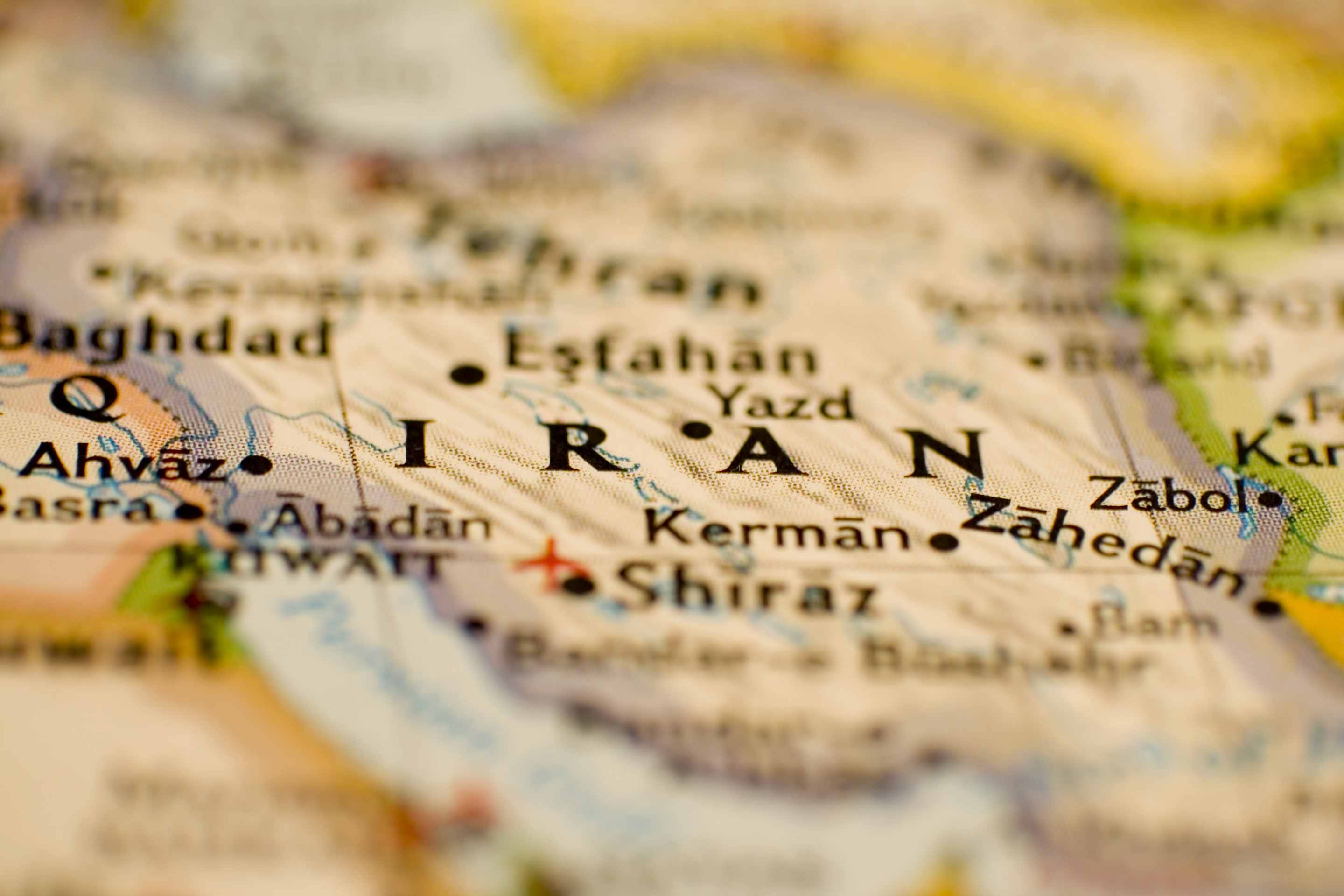 2880x1920 Iran Map