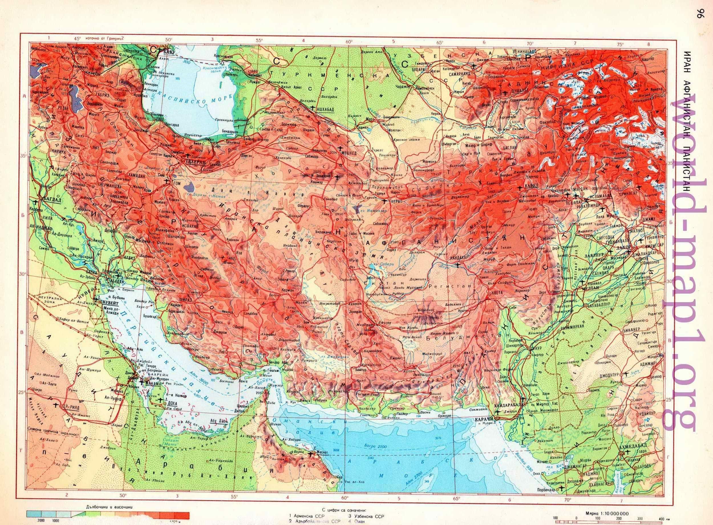 Площадь ирана в кв км. Иранское Нагорье на физической карте. Физ карта Ирана. Физическая карта Ирана. Иранское Нагорье на карте Азии.