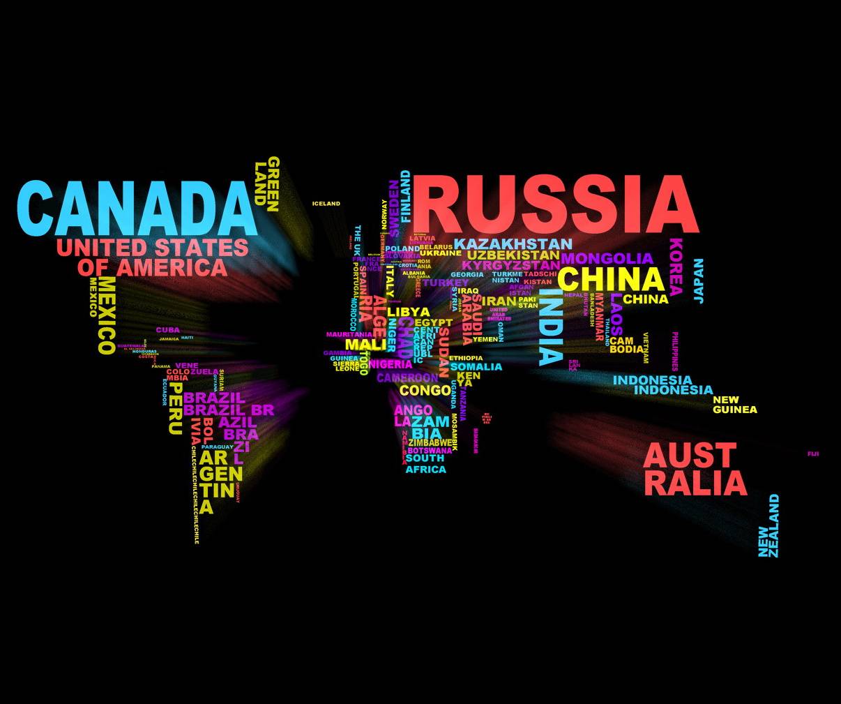 1206x1009 World Map Wordle wallpaper