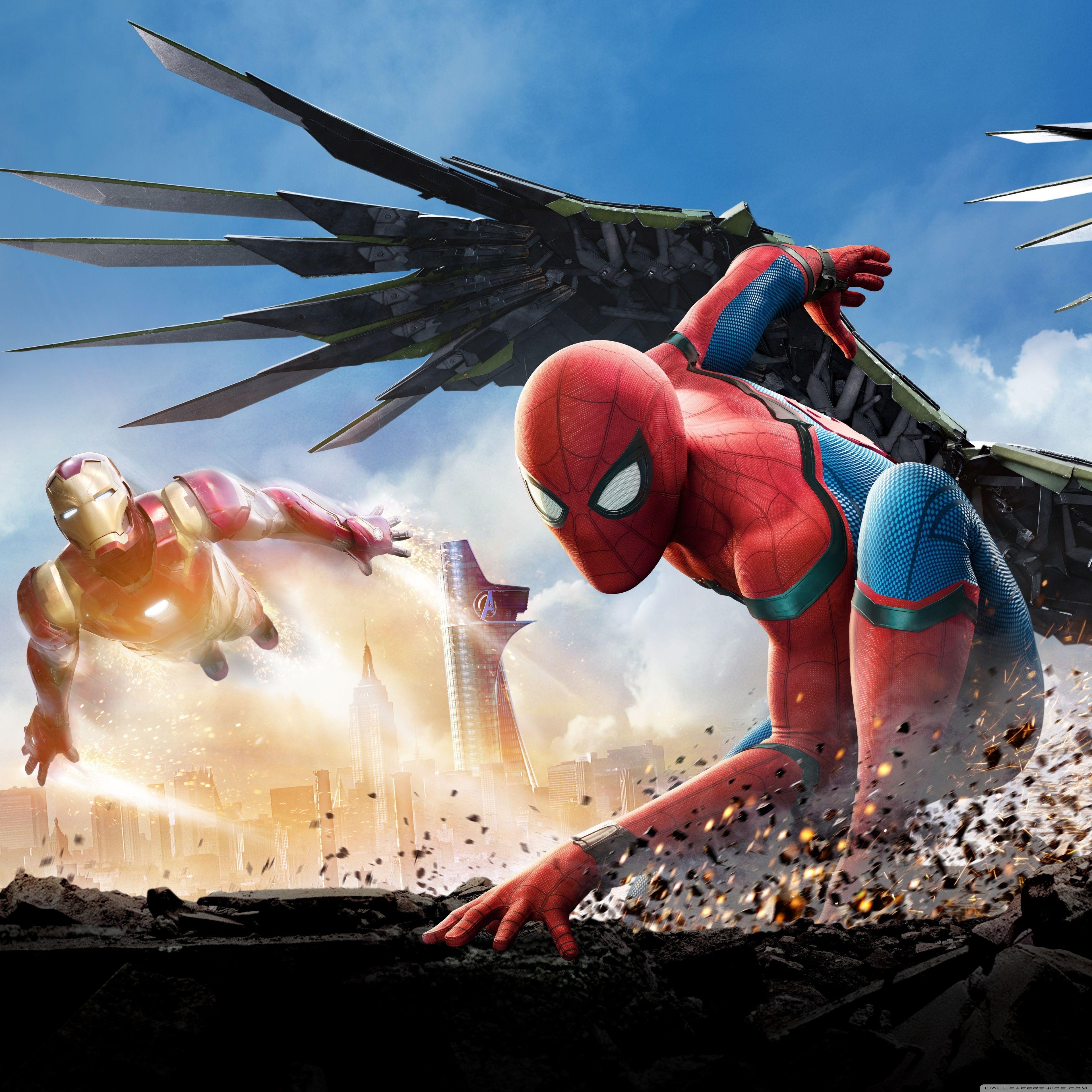 spider man homecoming desktop web wallpaper