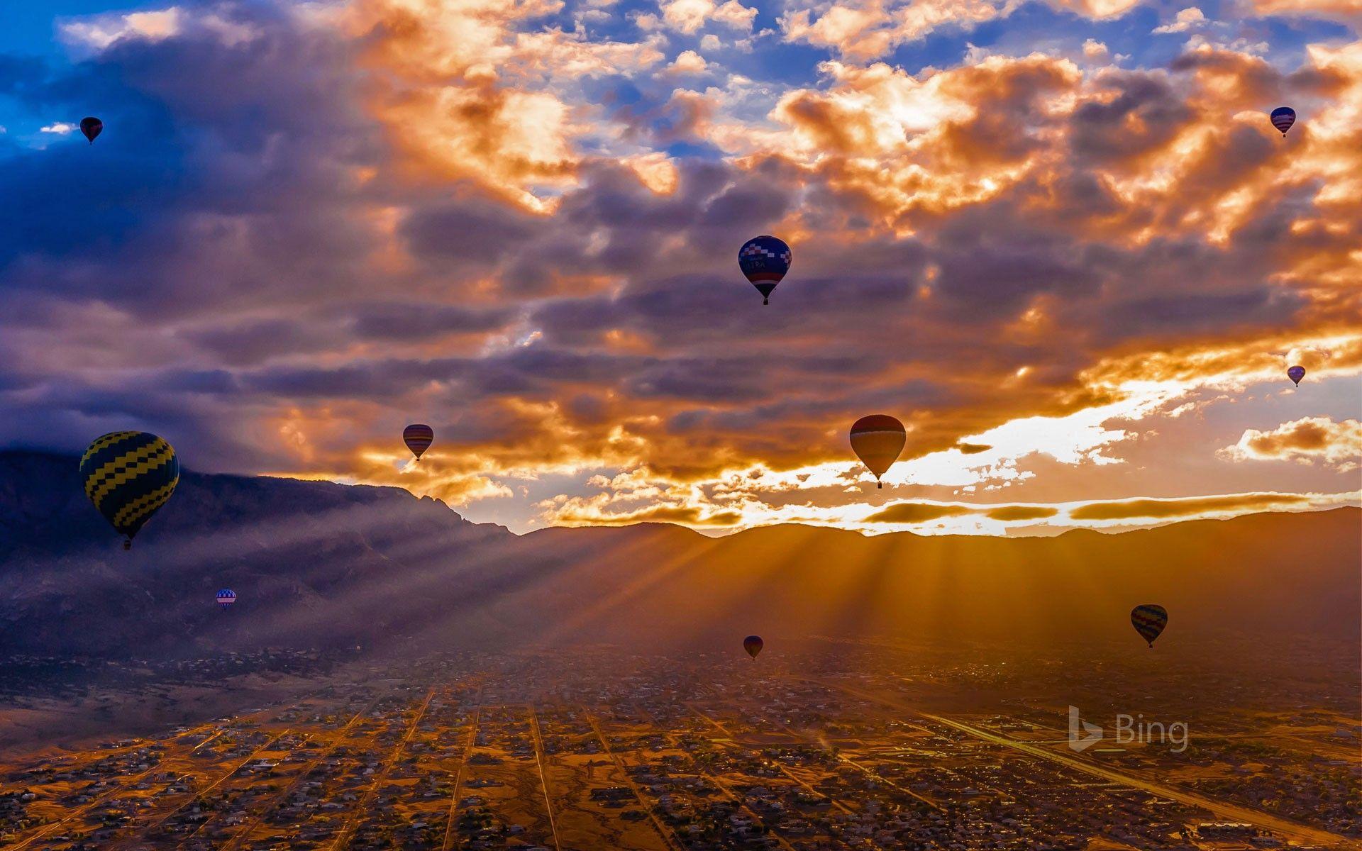 1920x1200 The Albuquerque International Balloon Fiesta, Albuquerque, New Mexico
