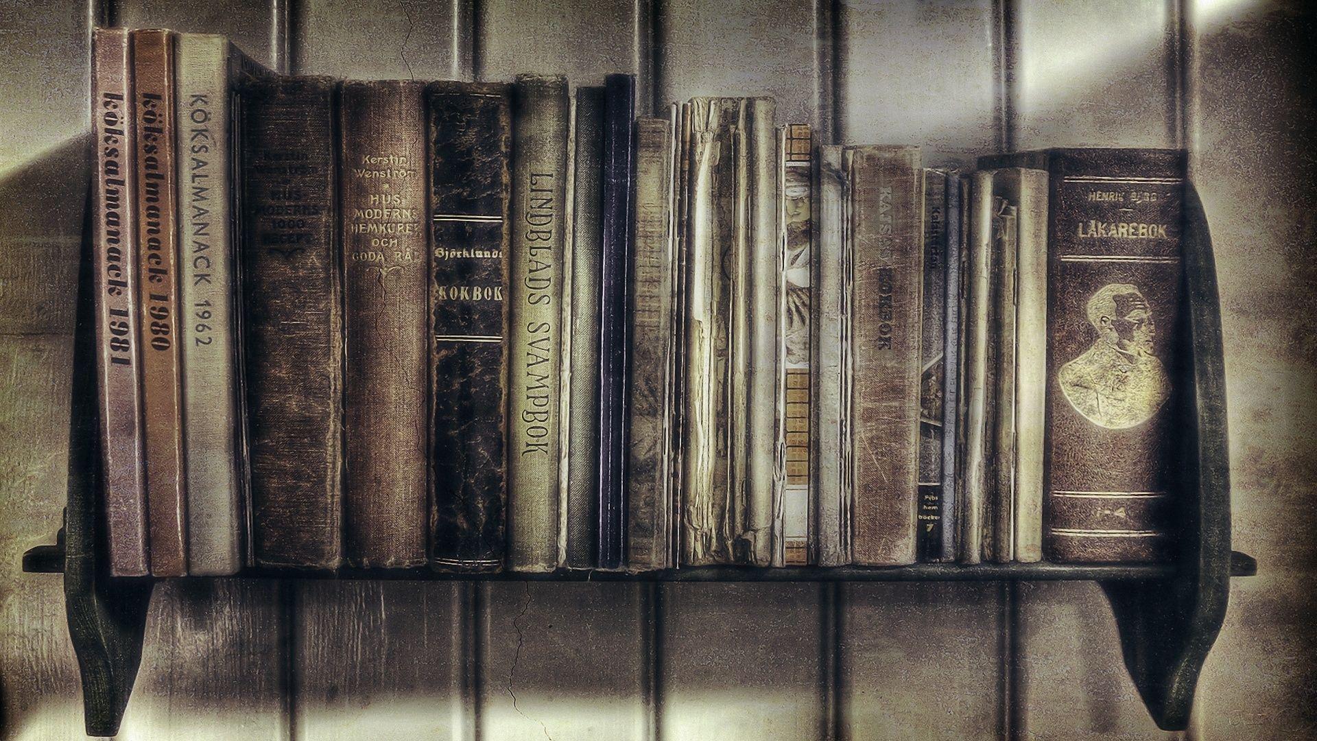 1920x1080 Wallpaper Retro Old Book Closeup 1920x1080