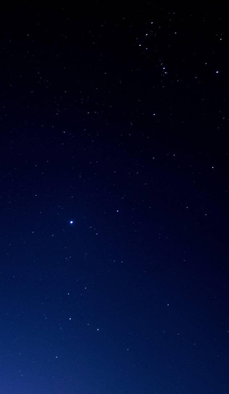 743x1280 Night sky Pokhara wallpaper