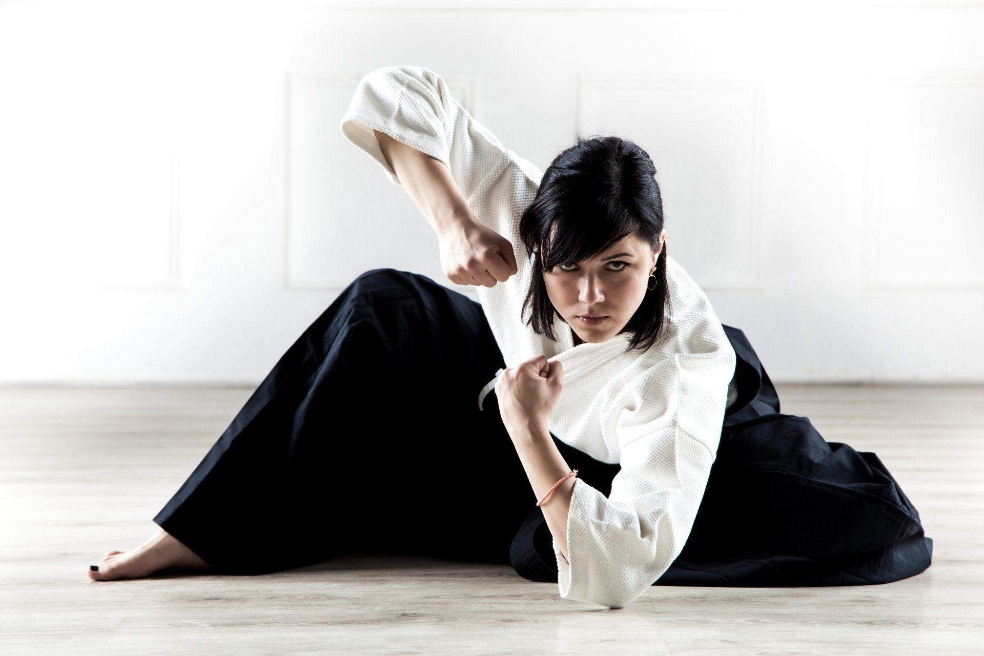 1920x1280 sports athlete svetlana druzhinina beautiful a woman practice aikido aikido martial arts industrial complex hakama kimo. Aikido martial arts, Aikido, Martial arts