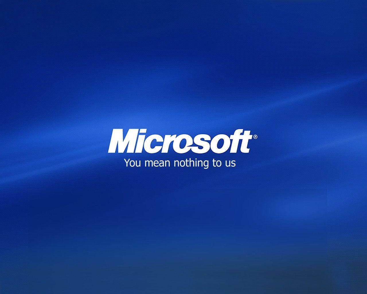 1280x1024 Funny Microsoft Wallpaper