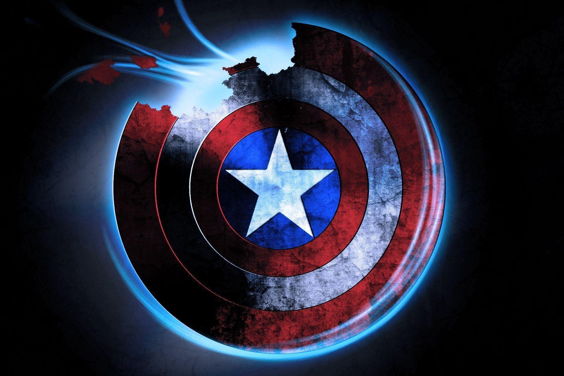 1920x1280 Captain America Logo Wallpaper