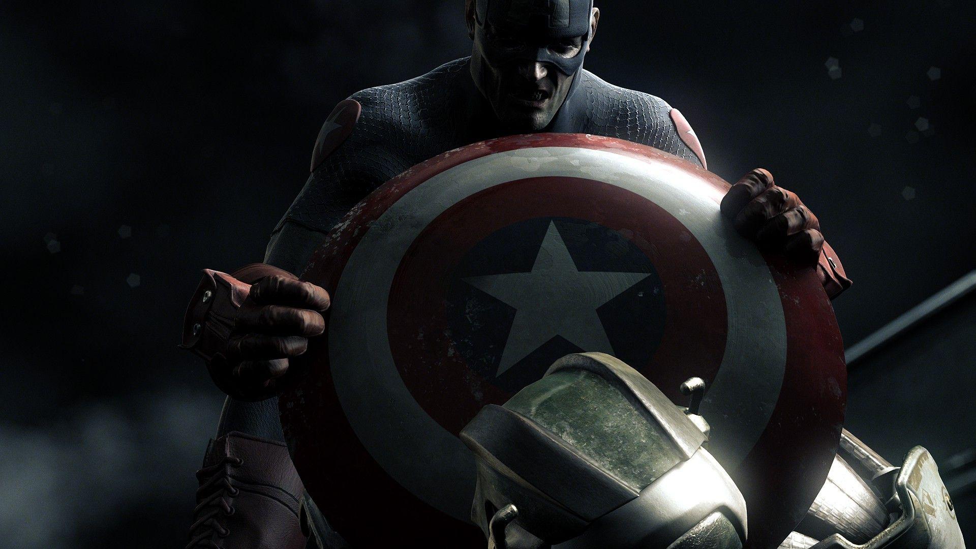 1920x1080 Captain America, Comics, Shields Wallpaper HD Desktop America Wallpaper HD