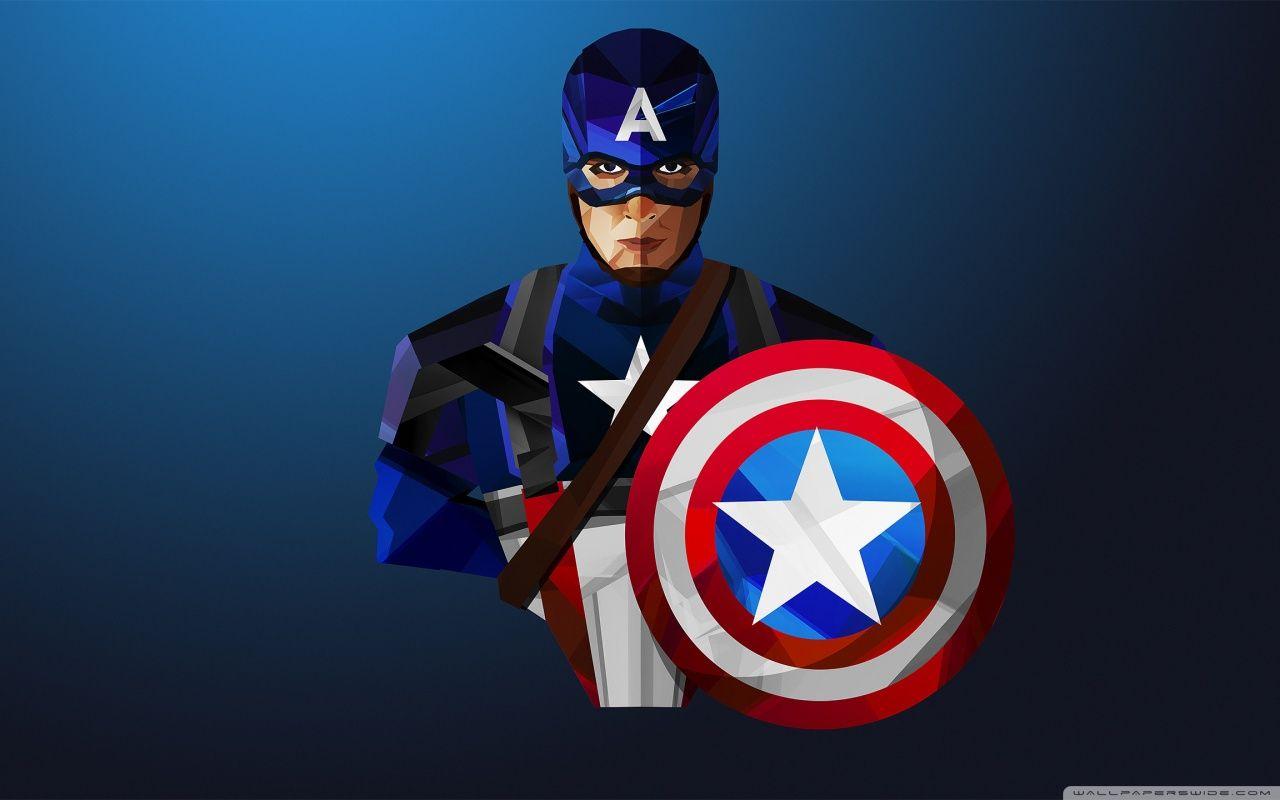 1280x800 Captain America Shield Wallpaper