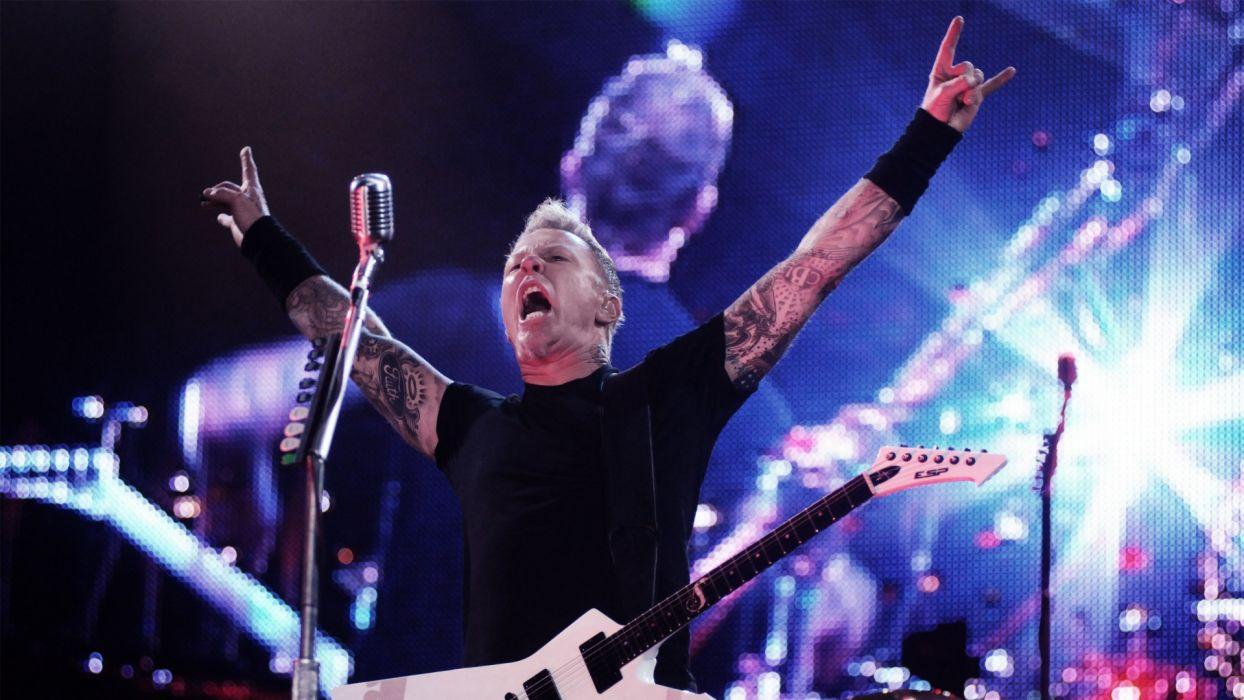 1244x700 Entertainment metallica concert guitars musician james hetfield wallpaperx1080