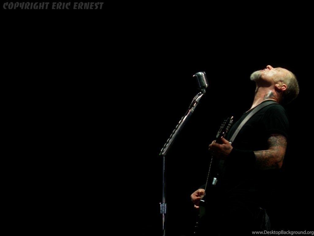 1024x768 James Hetfield Wallpaper Desktop Background