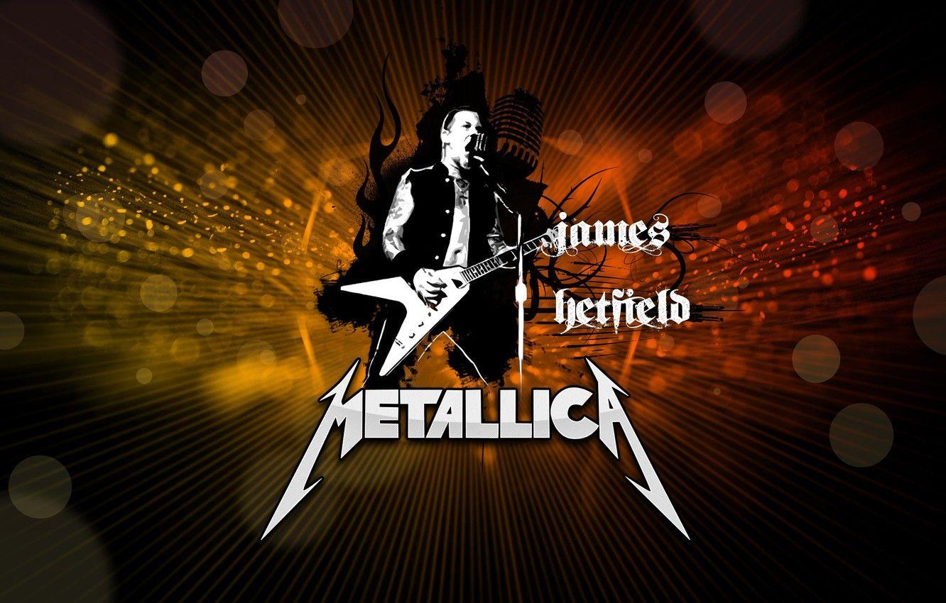 1332x850 Wallpaper metal, guitarist, rock, rock, metallica, electric guitar, Metallica, james hetfield image for desktop, section музыка