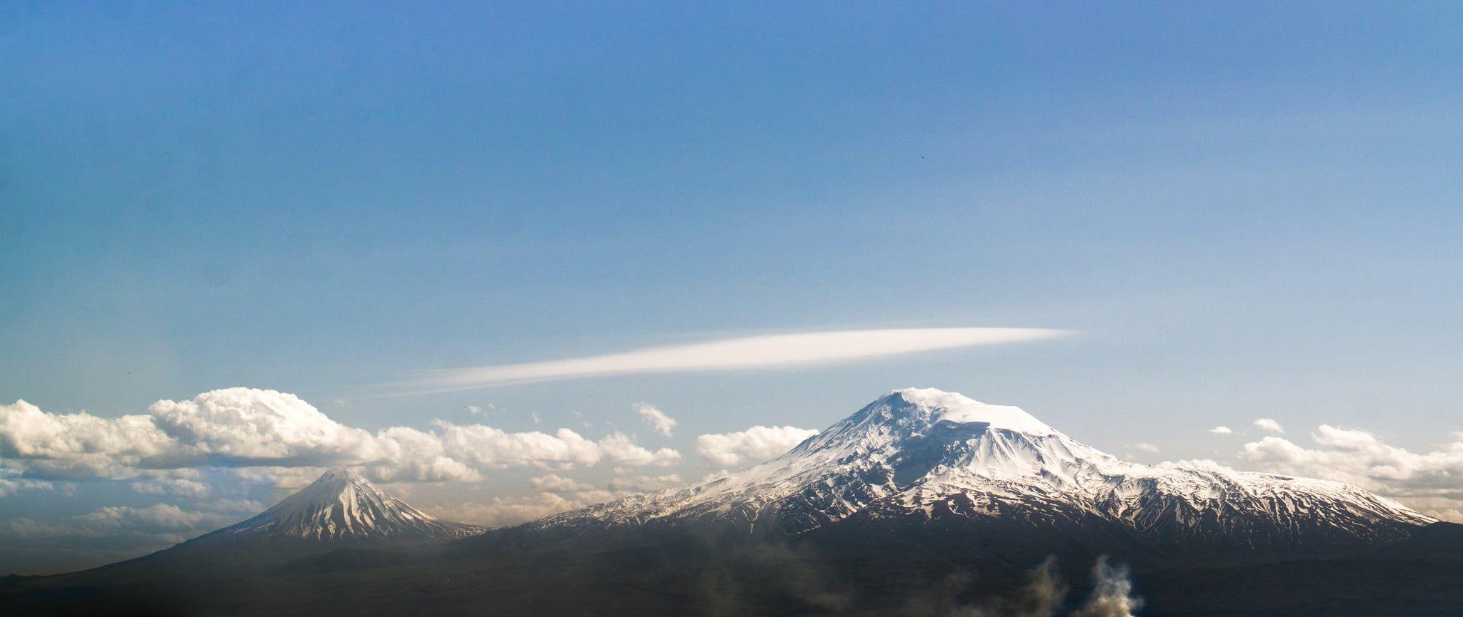 2048x865 Mount Ararat HD wallpaper Download