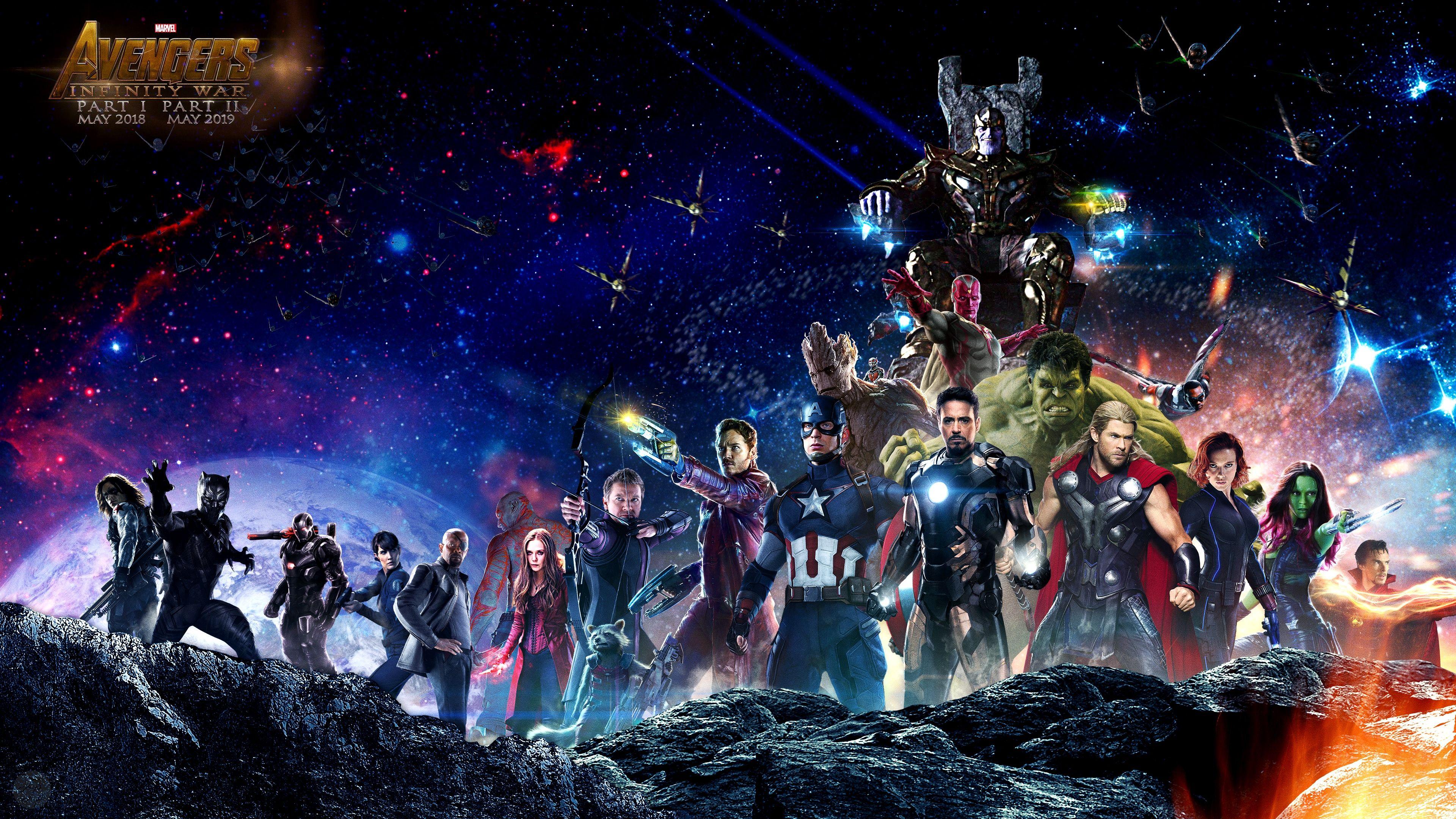 3840x2160 Avengers Infinity War wallpaper 1