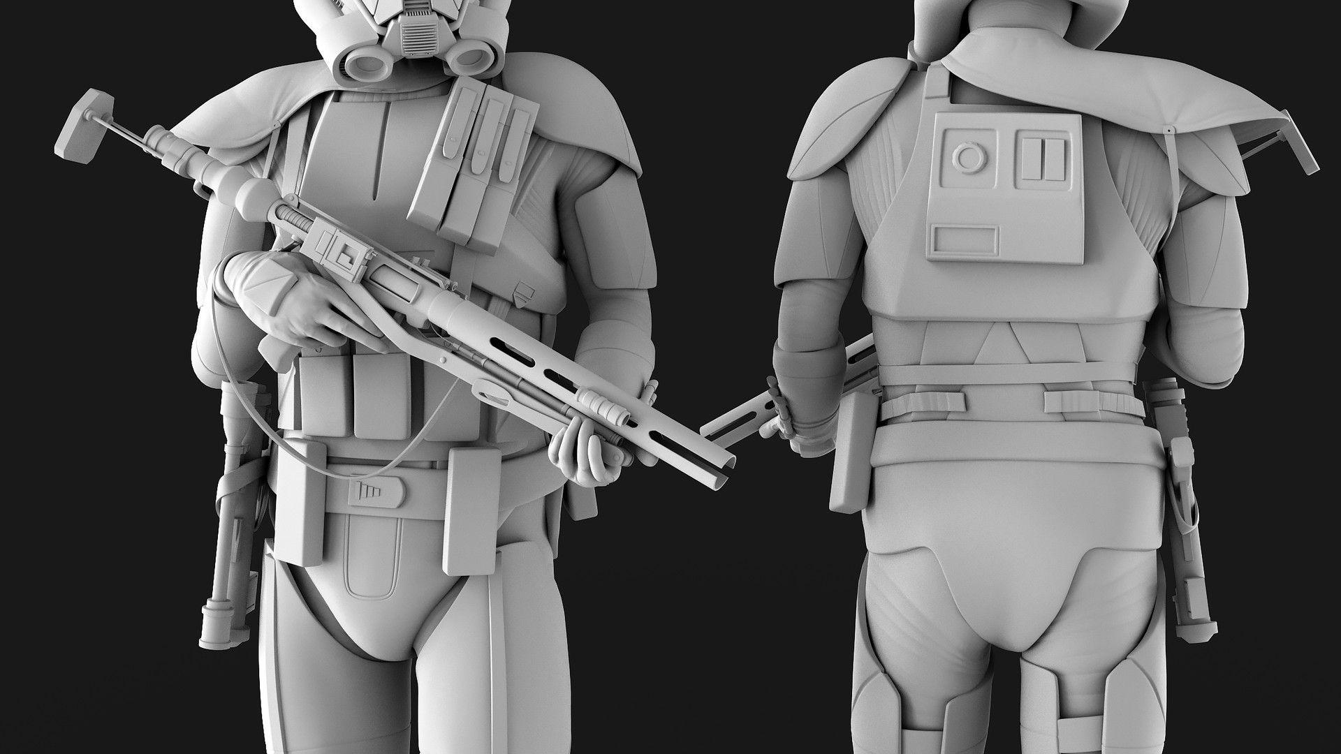 1920x1080 Rogue One Death Trooper Wallpaper