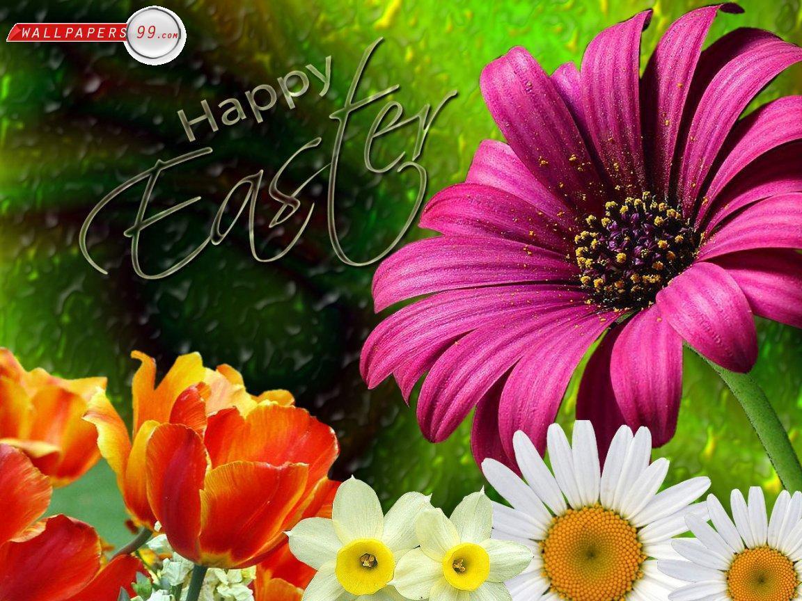 1152x864 Happy Easter Wallpaper