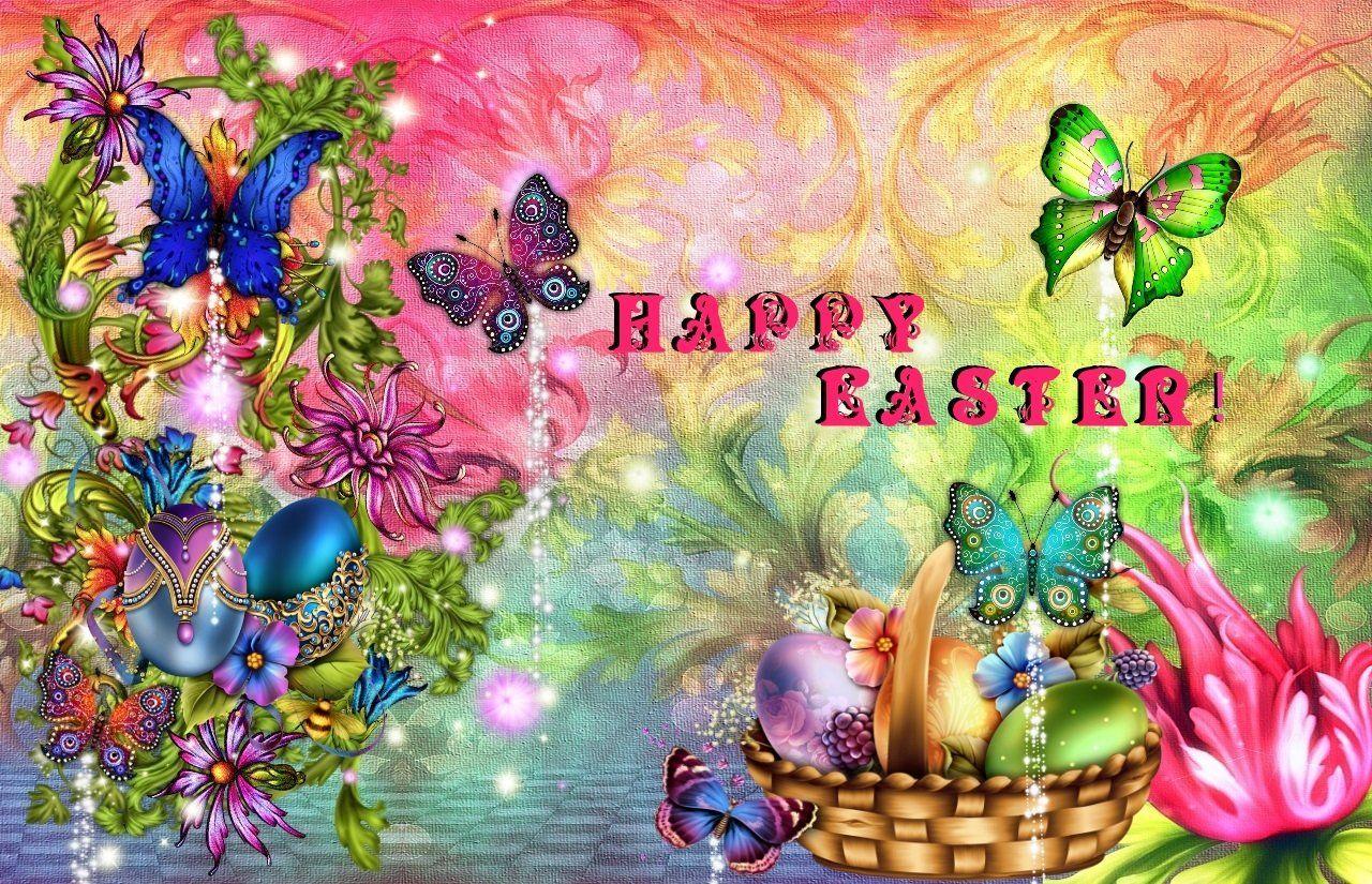 1280x825 Cute Happy Easter Desktop Wallpaper 52468