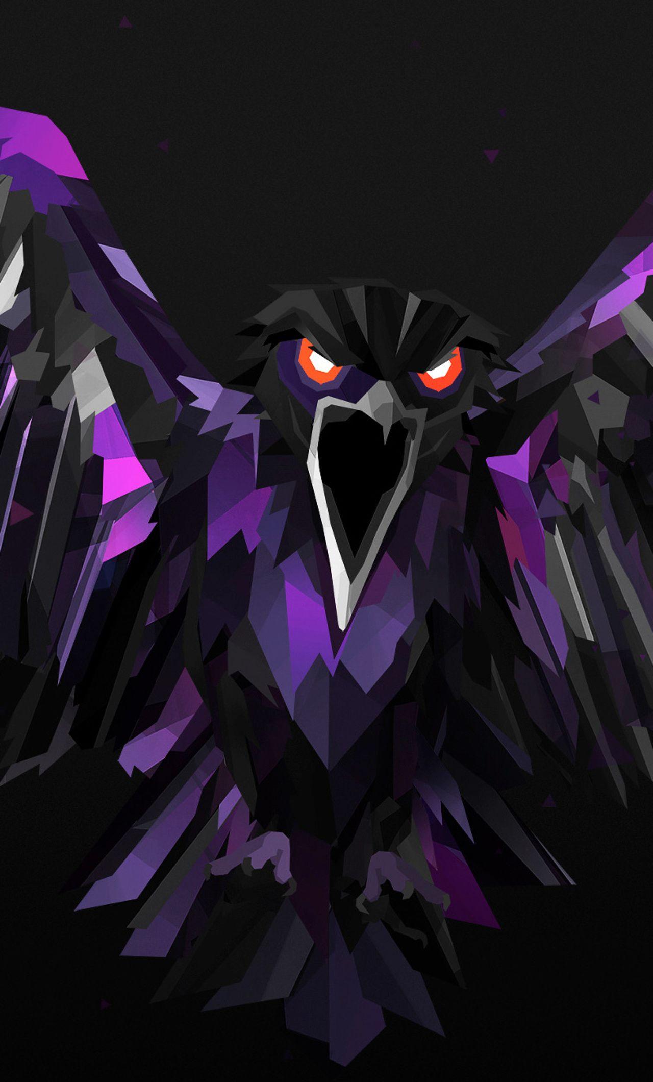1280x2120 Bird Polygon Digital Art iPhone HD 4k Wallpaper, Image, Background, Photo and Picture