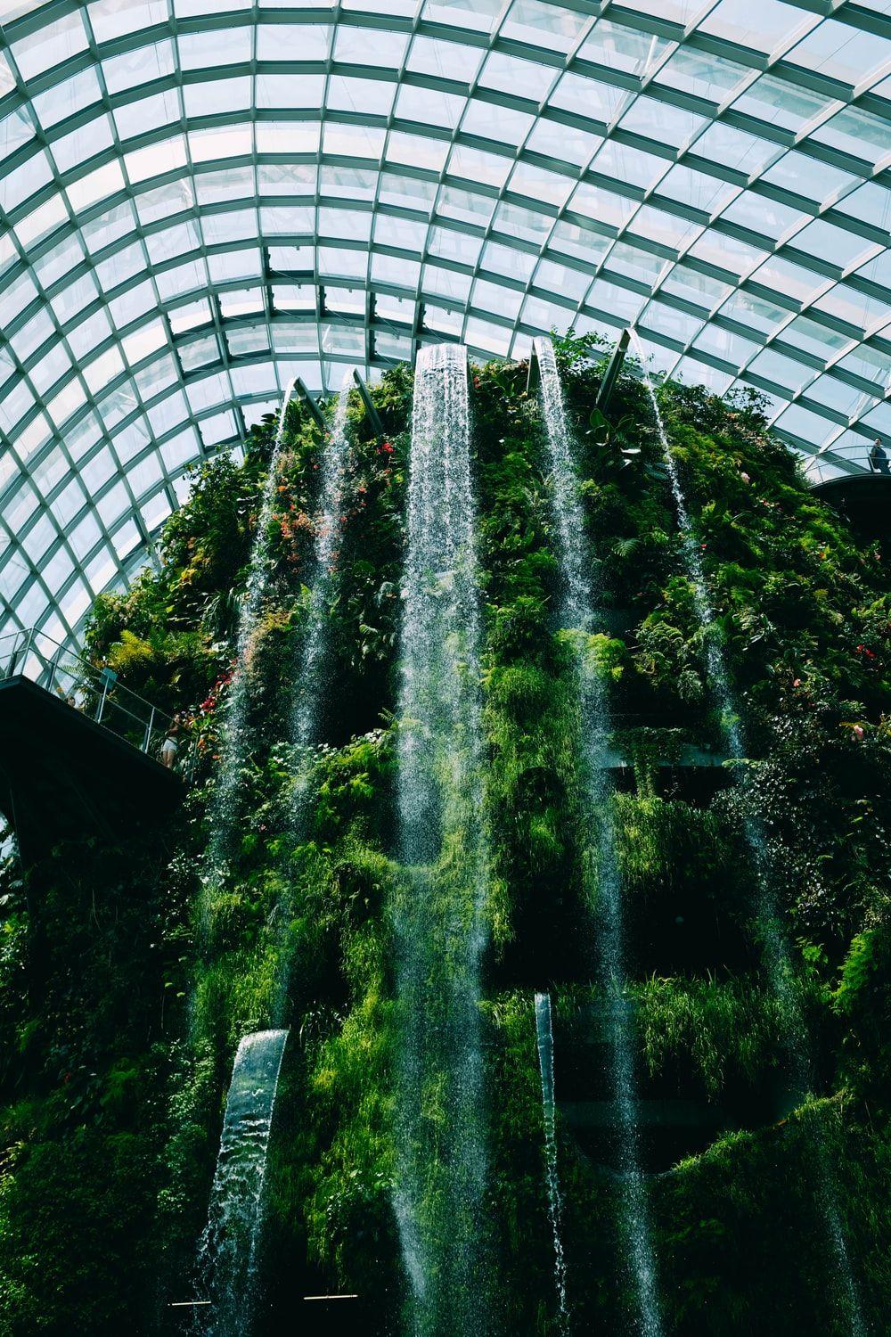1000x1500 Garden Waterfall Picture. Download Free Image