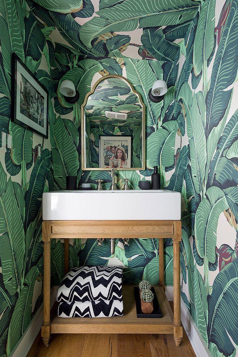 775x1163 Tropical Wallpaper Ideas with Greenery and Colorful Summer Charm