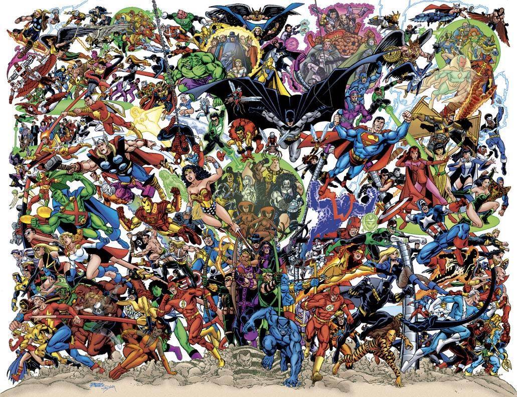 1031x792 George Perez Wallpaper. George Perez Shazam Wallpaper, George Perez Captain Marvel Wallpaper and George Perez Wonder Woman Wallpaper