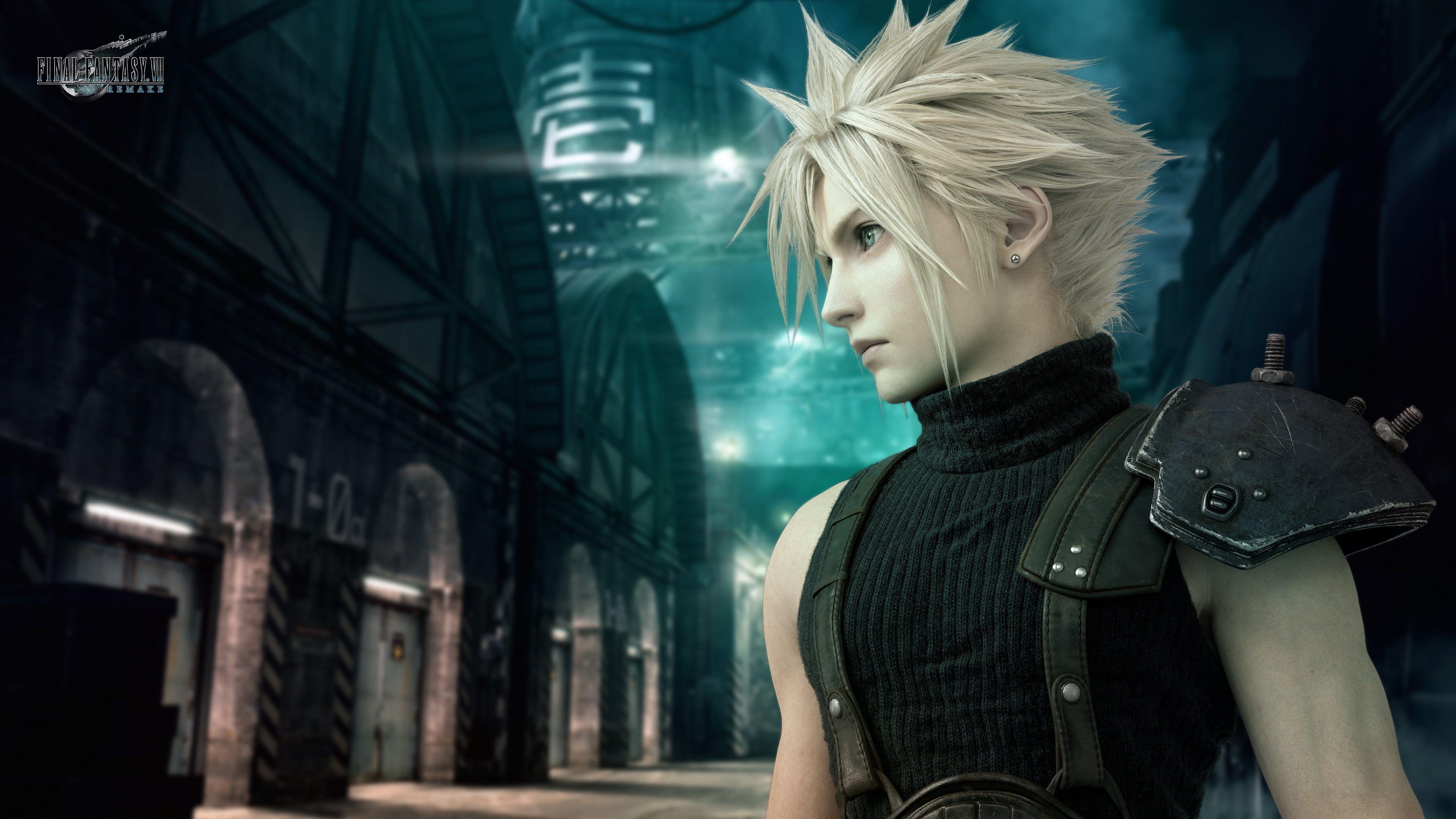 Cloud Ff7 Remake Wallpapers Top Free Cloud Ff7 Remake Backgrounds Wallpaperaccess