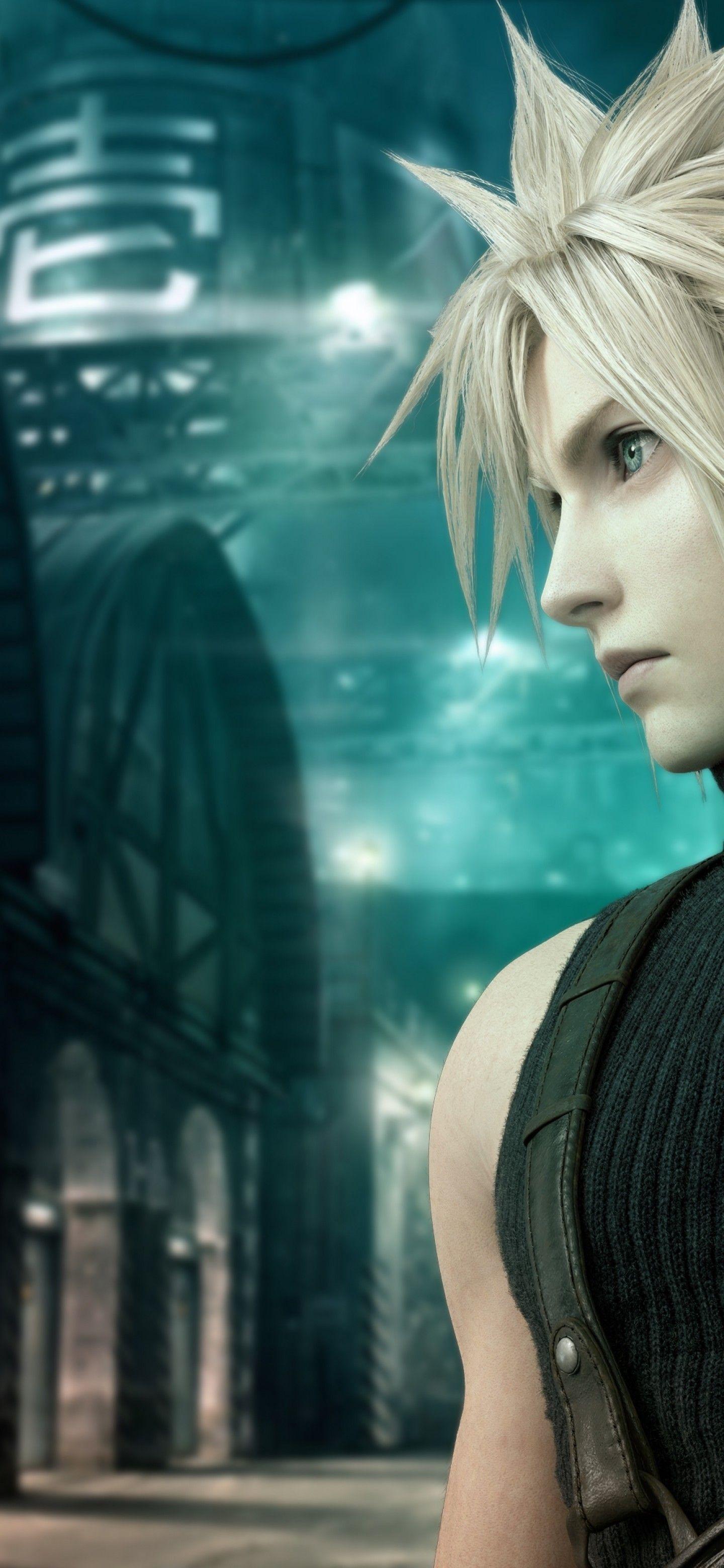 1440x3120 Download 1440x3120 Cloud Strife, Final Fantasy Vii: Remake, Jrpg Games Wallpaper for Huawei Mate 20 Pro, LG G7 ThinQ, LG V40 ThinQ