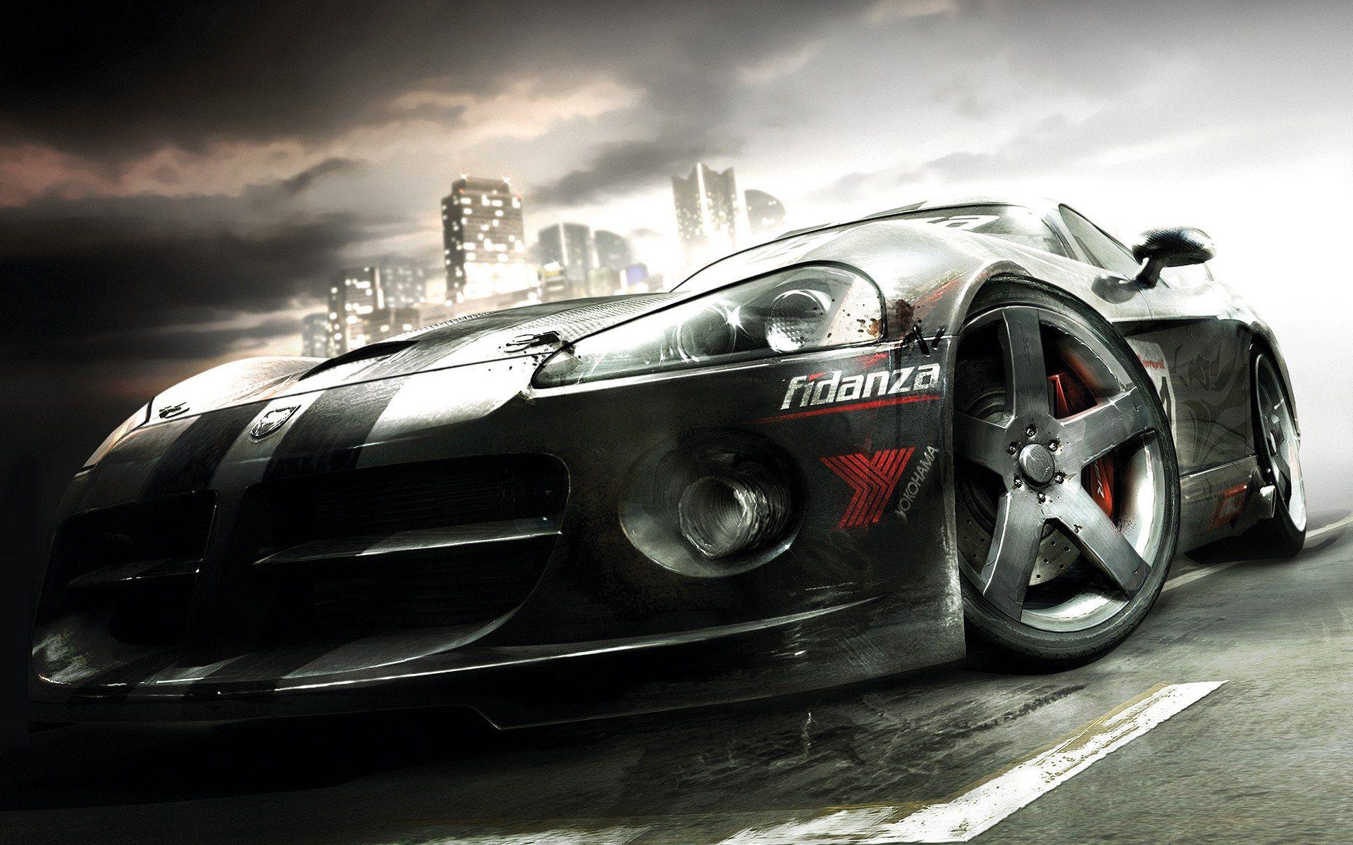 1920x1200 Cool Muscle Car Wallpaper