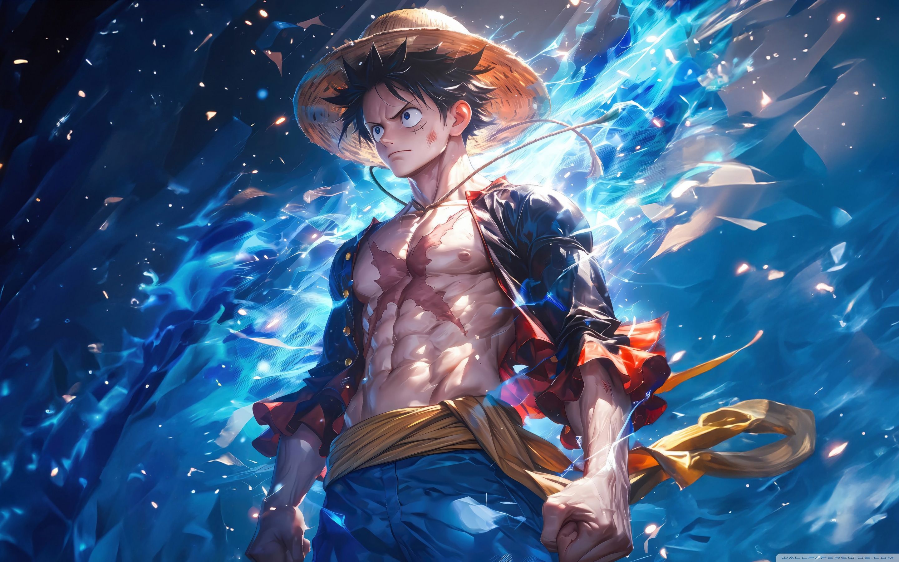 2880x1800 One Piece, Luffy Superpower 4K UHD Wallpaper for UltraHD Desktop and TV : Widescreen and UltraWide Display : Dual Monitor : Smartphone and Tablet Devices