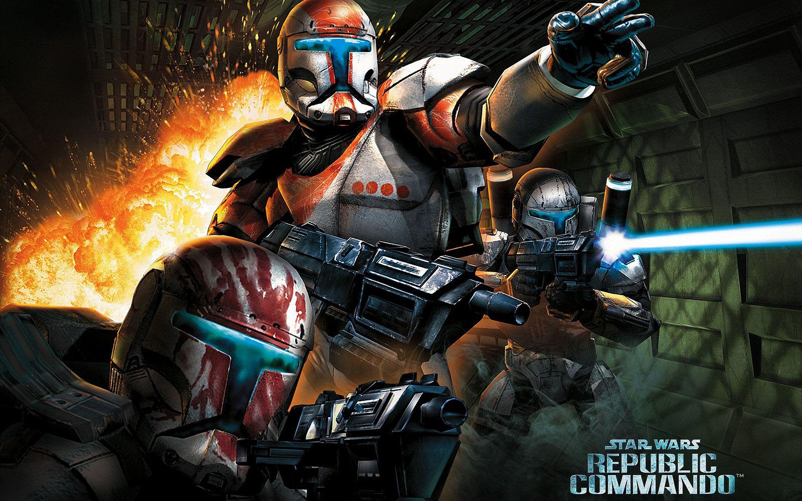2560x1600 Video Game Star Wars Republic Commando Wallpaper:2560x1600