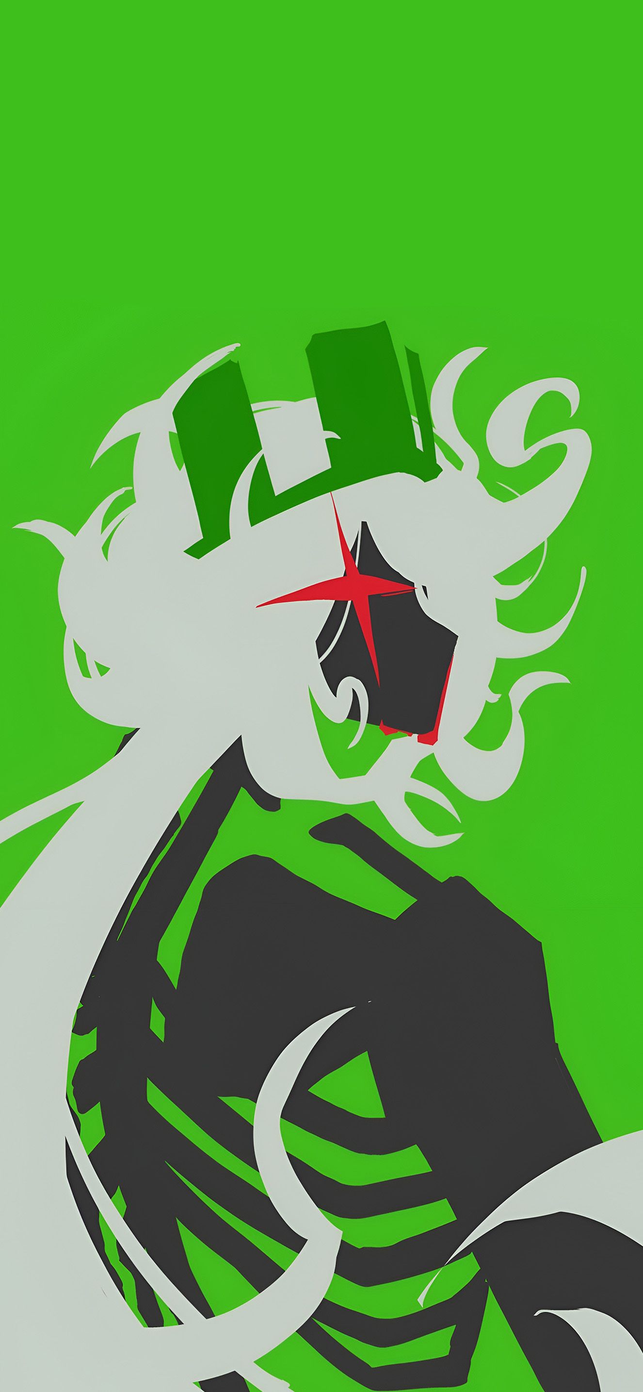 1326x2868 Roblox Forsaken 1x1x1x1 Myth Green Neon Wallpaper iPhone