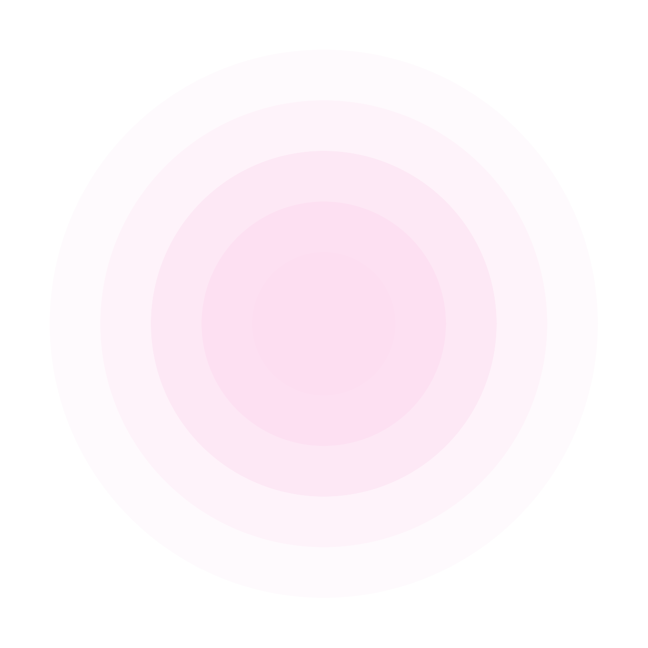 1280x1280 Pink Gradient Concentric Circles PNG