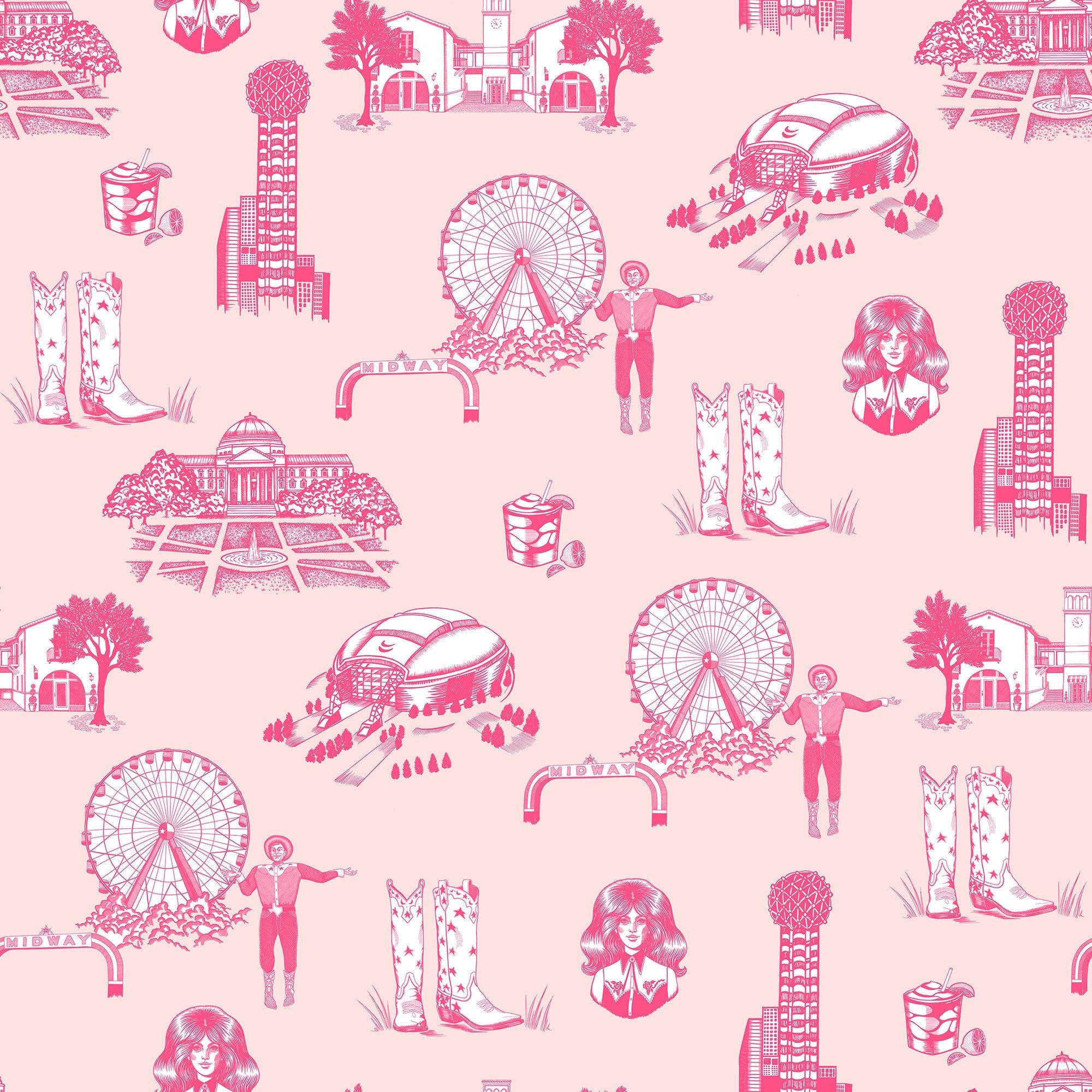 2000x2000 Dallas Toile Peel & Stick Wallpaper