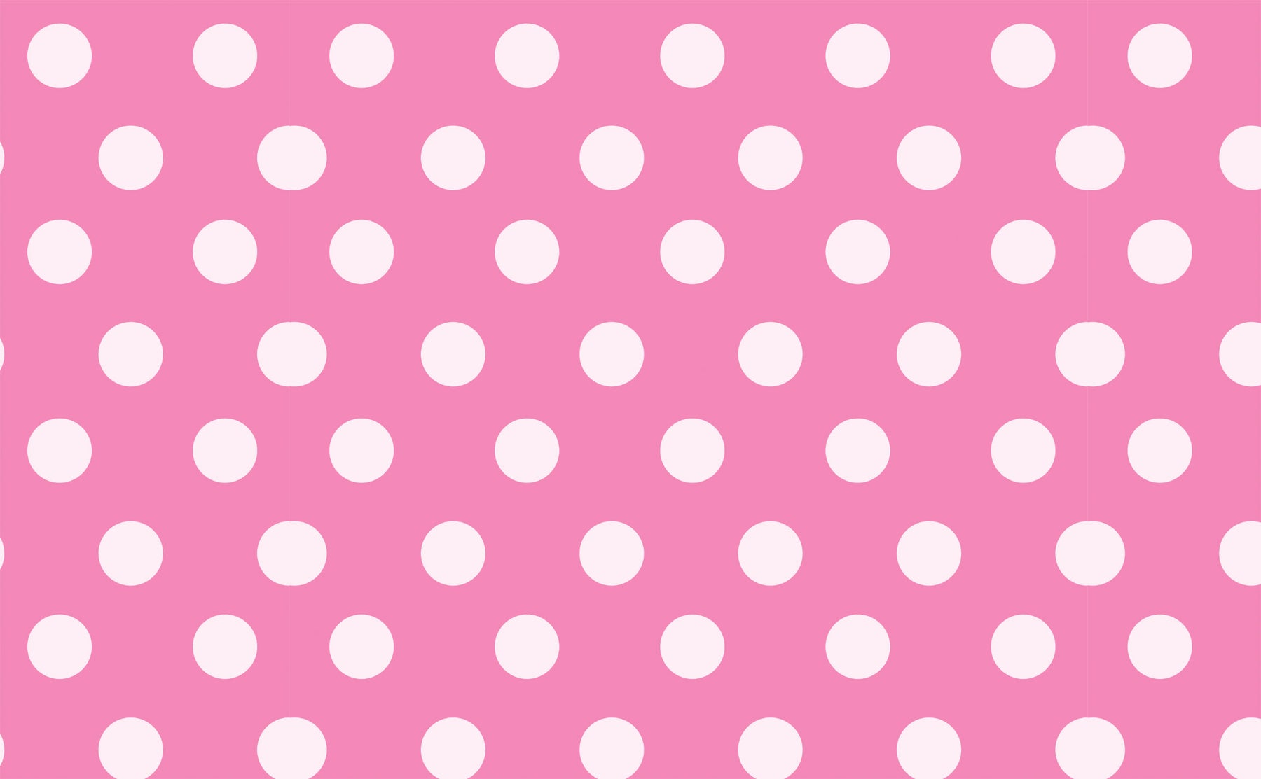 1800x1113 Classic Dots In Malibu Pink. Wallpaper Paste Canvas