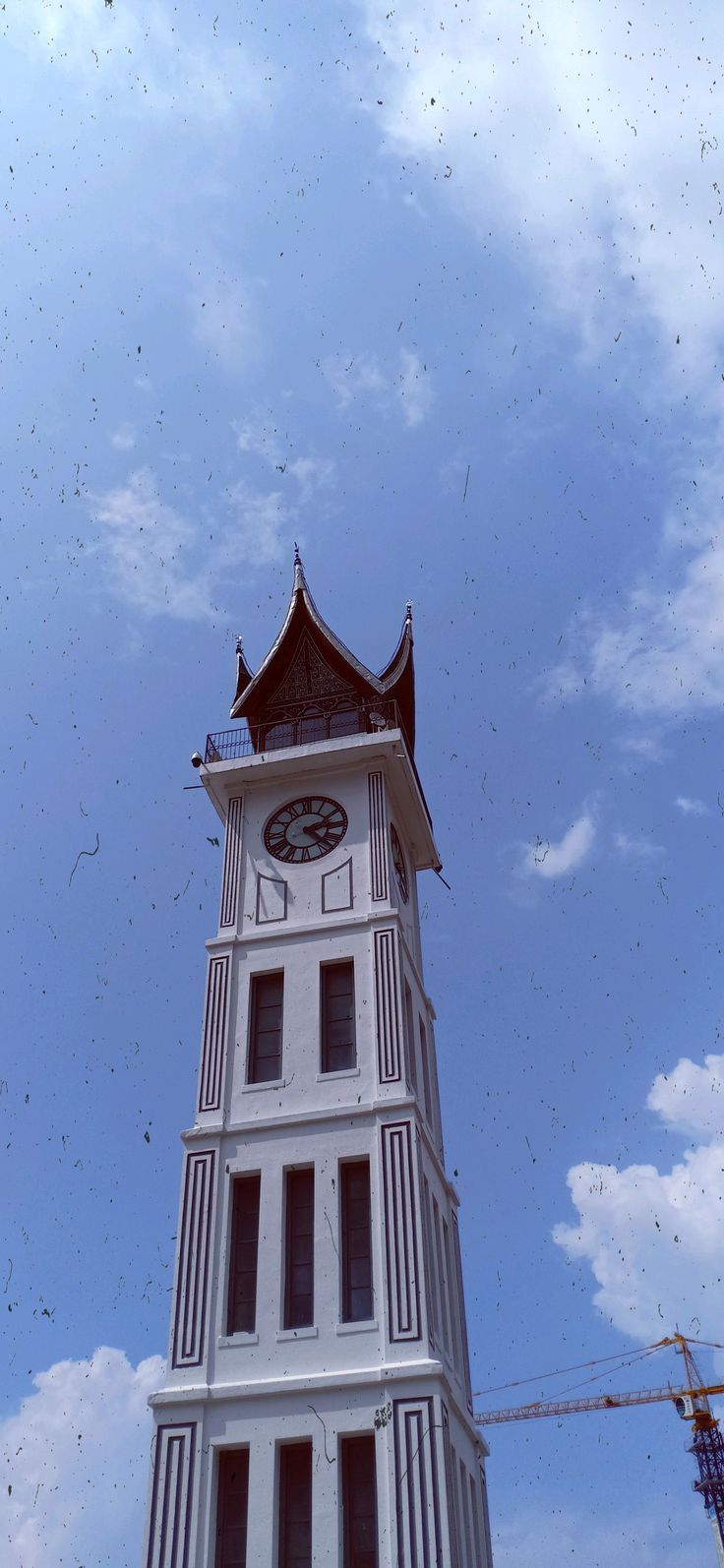 736x1594 Jam Gadang, Bukittinggi. Padang, Bayangan, Pengeditan foto