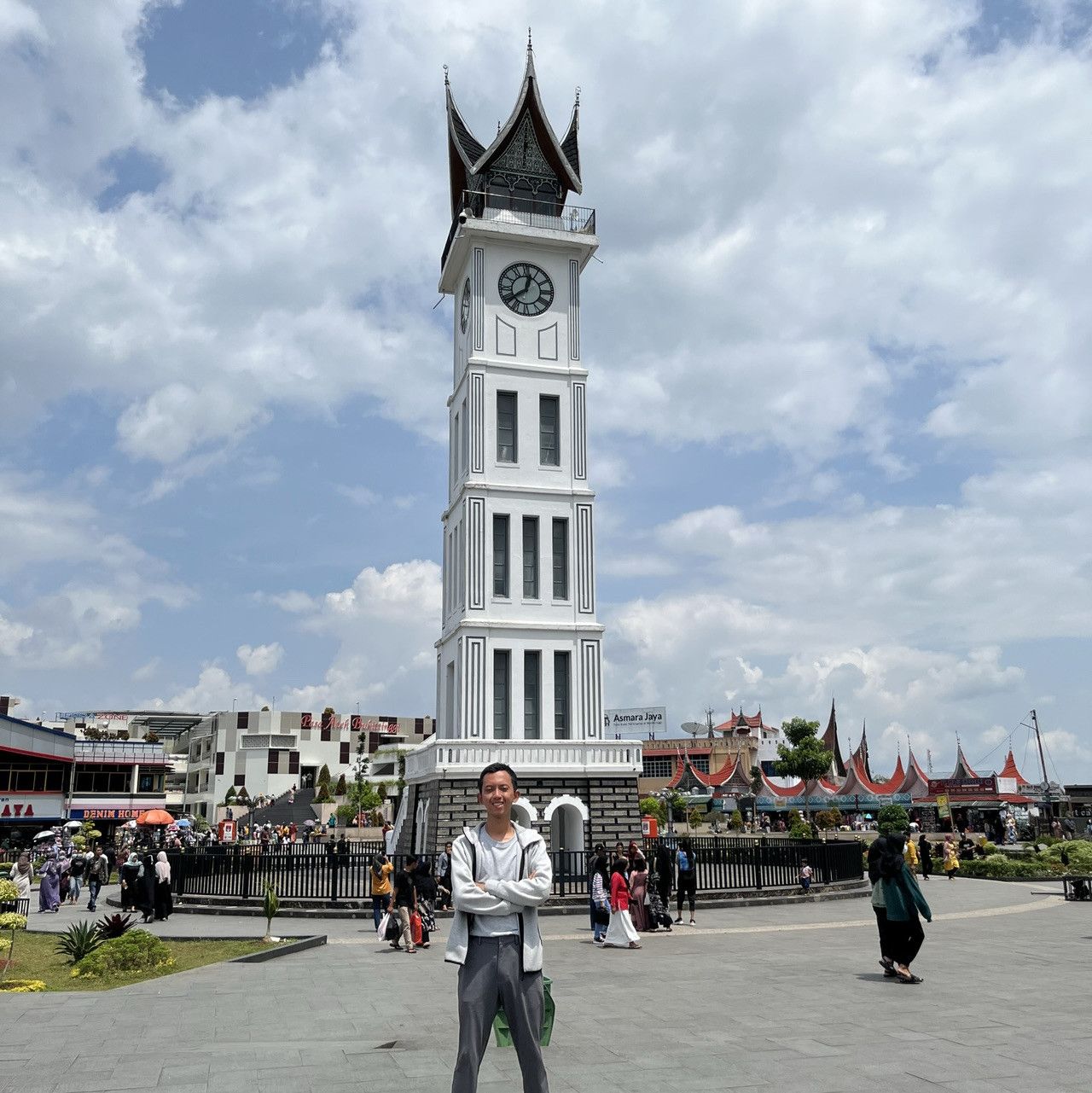 1280x1281 Stunning building of Jam Gadang in West Sumatera. Trip.com Bukittinggi